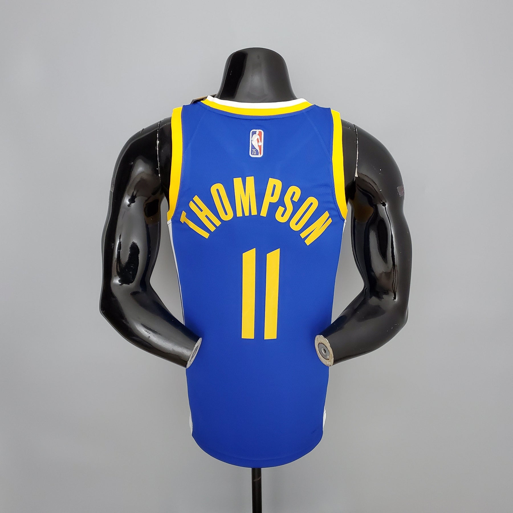 NBA 75TH GOLDEN STATE WARRIORS BLUE NBA JERSEY