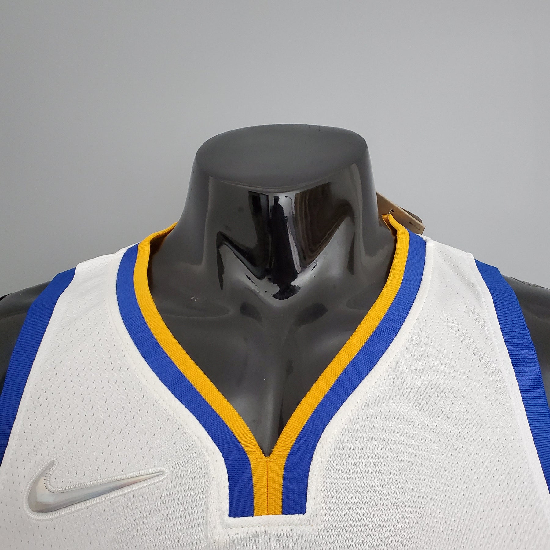 NBA 75TH GOLDEN STATE WARRIORS WHITE NBA JERSEY