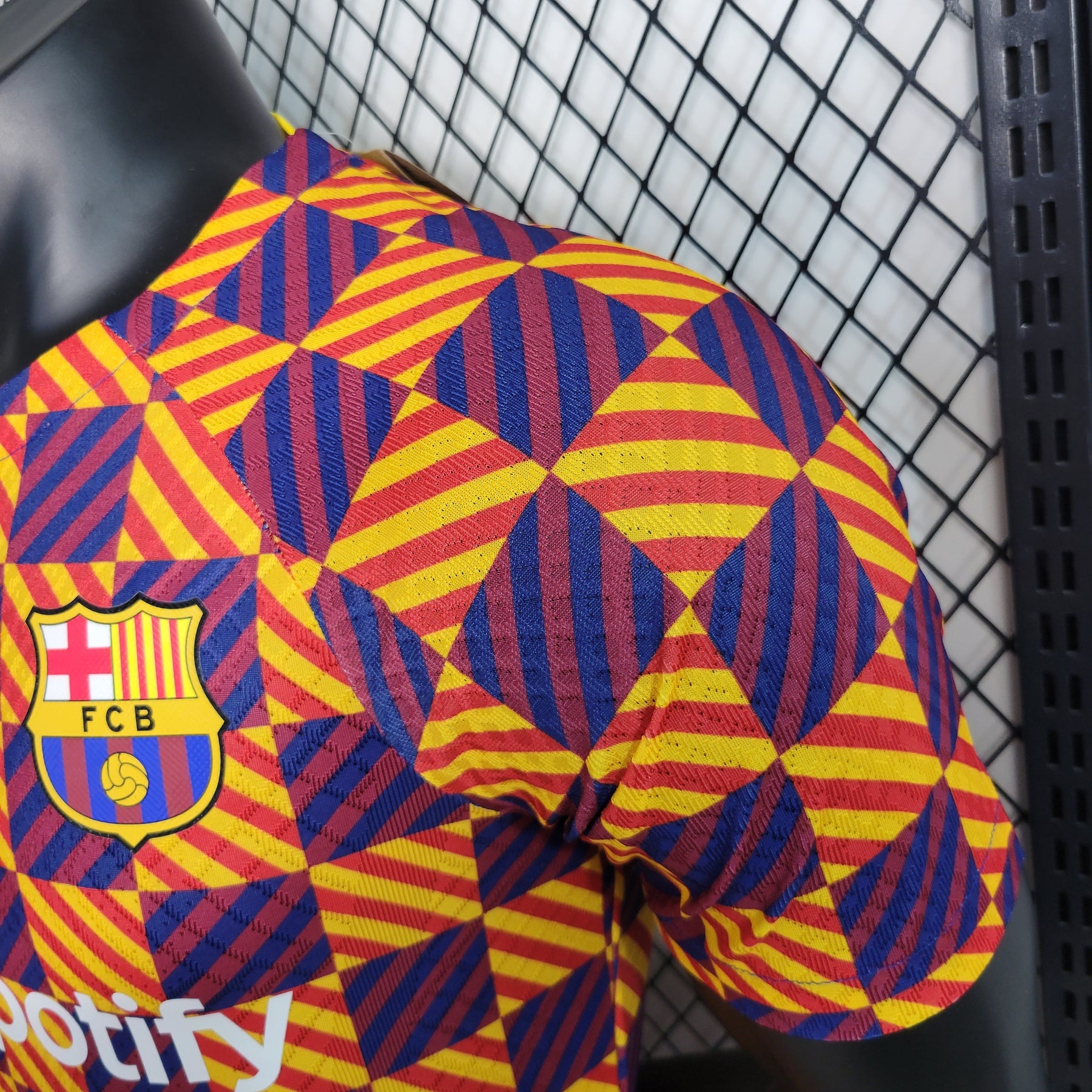 CAMISA BARCELONA VERSÃO JOGADOR TREINO 23/24
