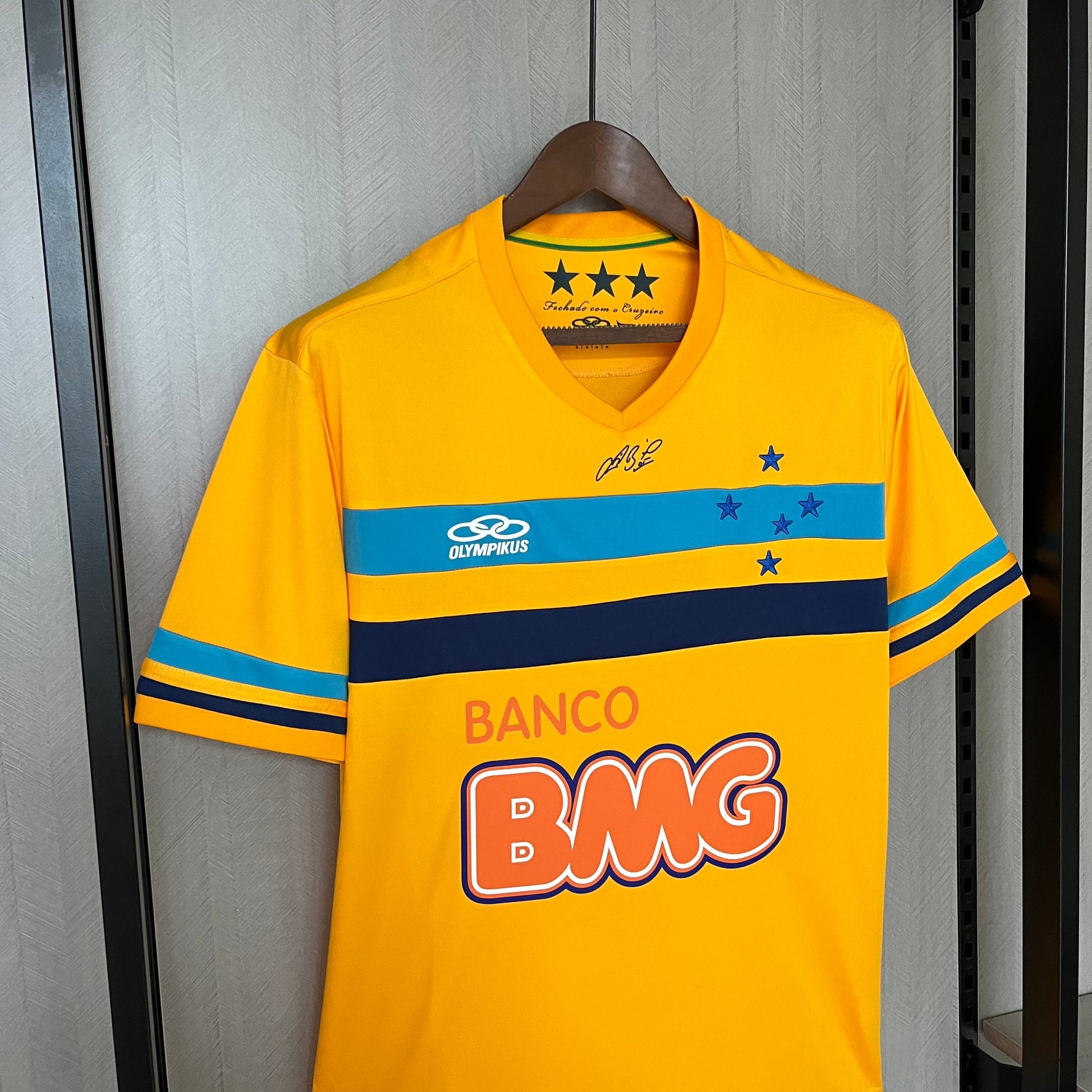 CAMISA CRUZEIRO RETRÔ GOLEIRO 14/15