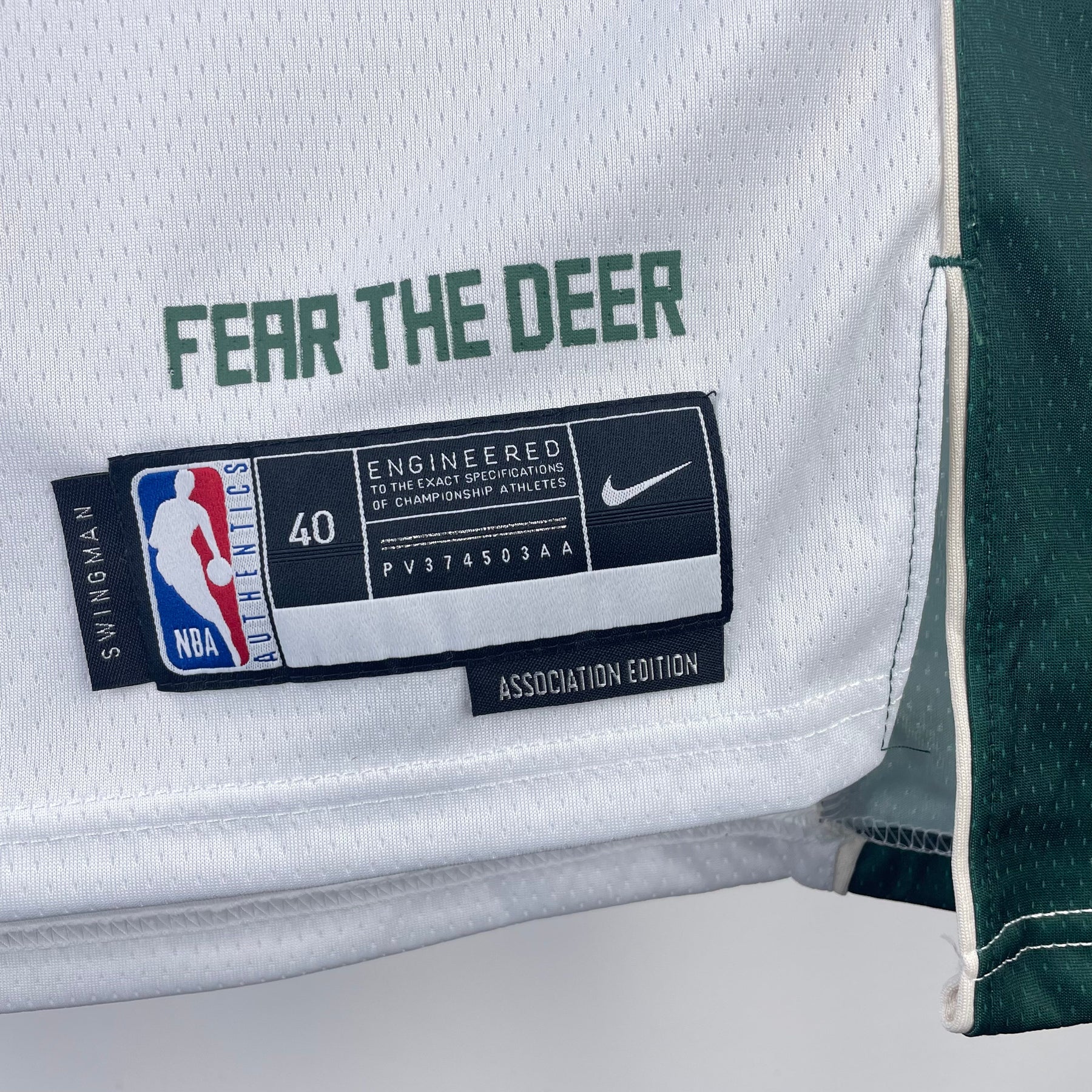 NBA MILWAUKEE BUCKS WHITE 23/24
