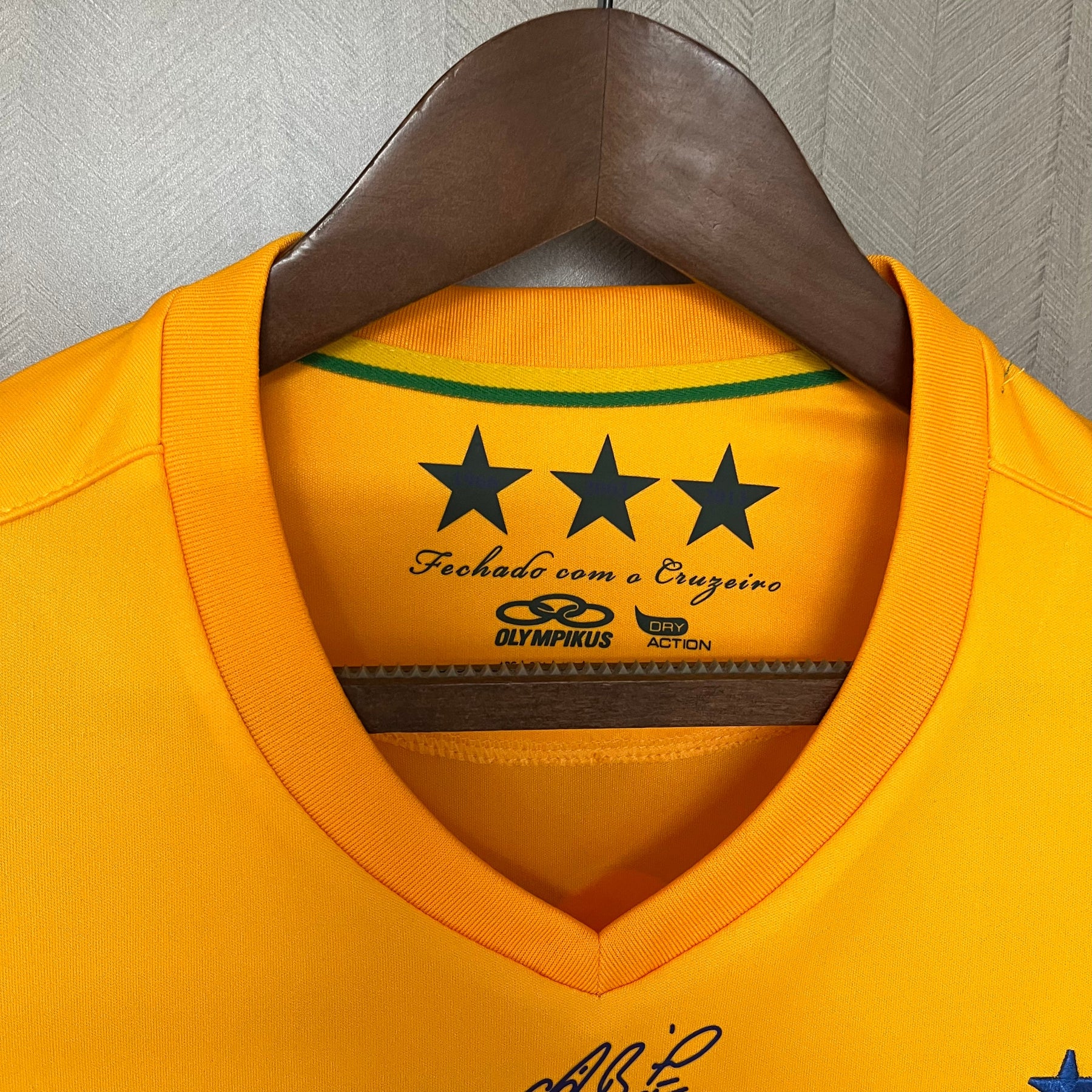 CAMISA CRUZEIRO RETRÔ GOLEIRO 14/15