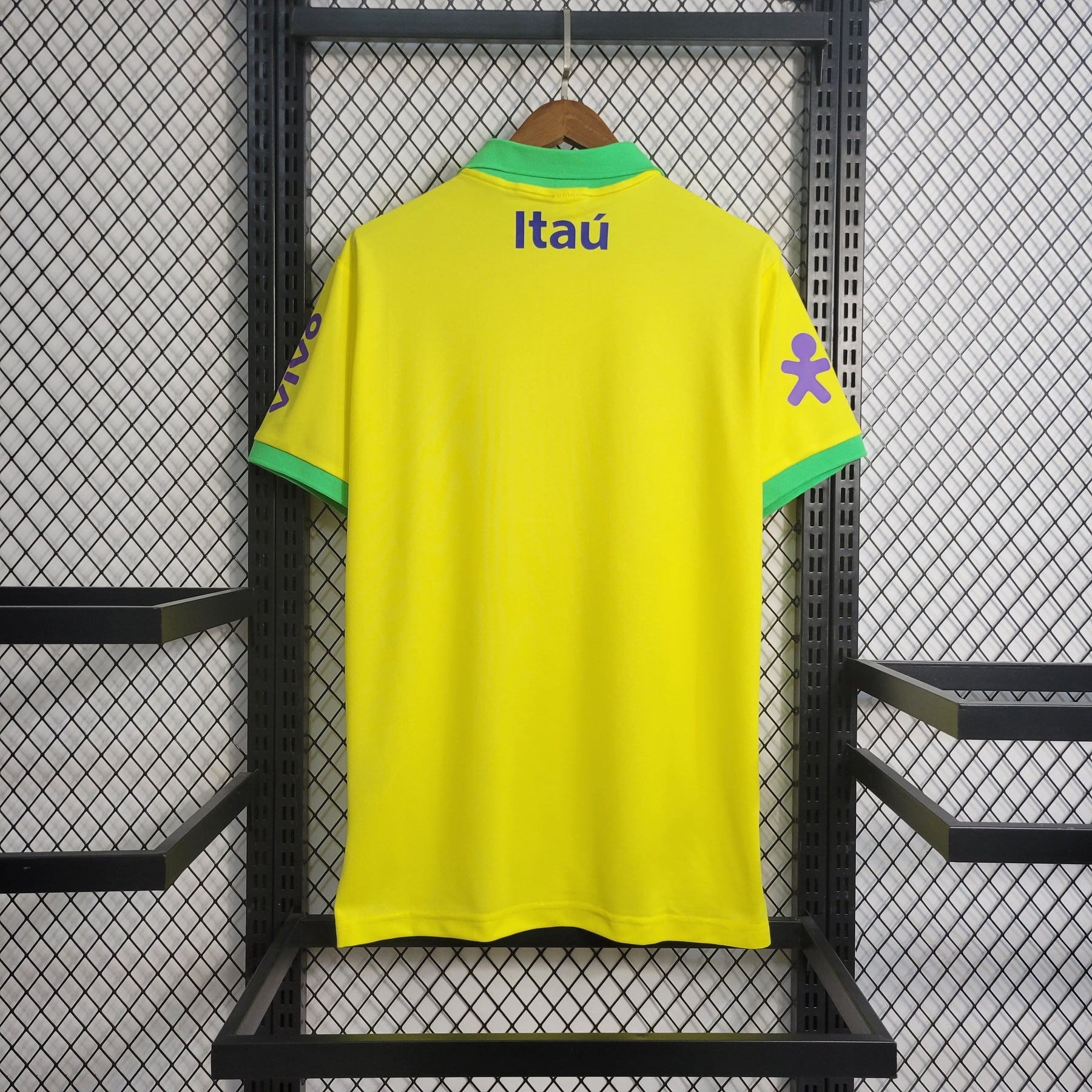 CAMISA BRASIL POLO AMARELO 22/23