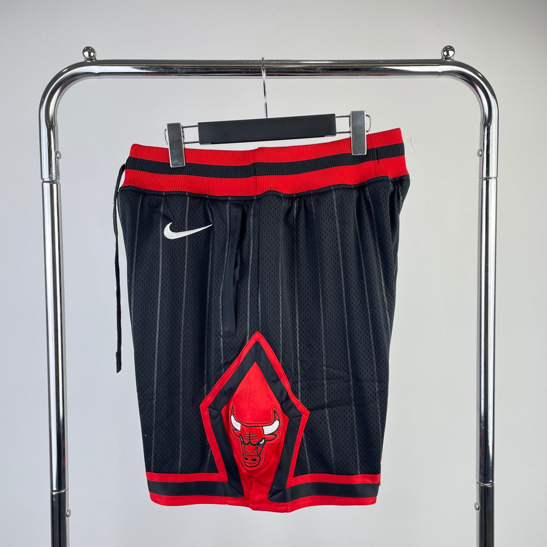 NBA SHORT CHICAGO BULLS BLACK LISTRADA 22/23