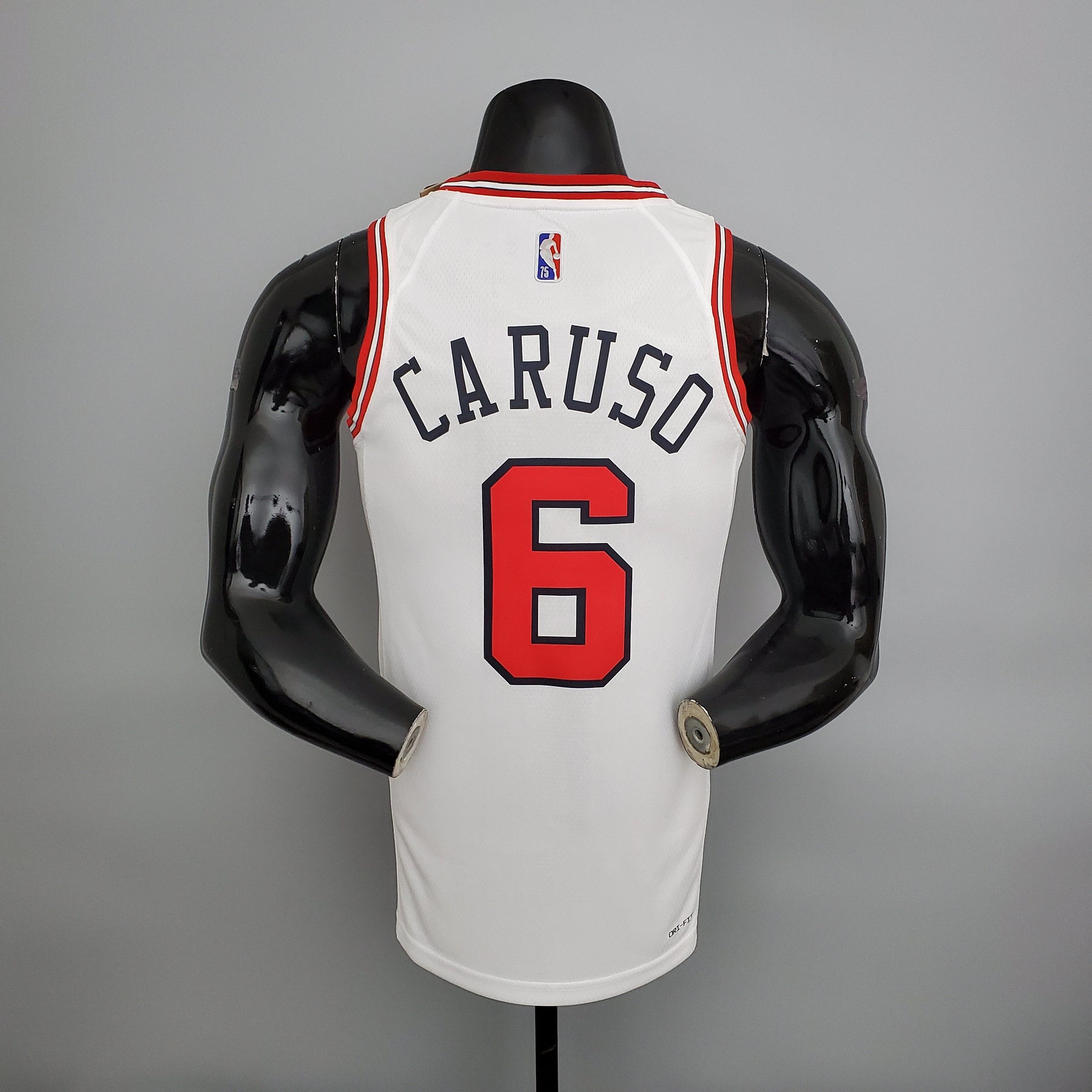 NBA 75TH CHICAGO BULLS WHITE NBA JERSEY