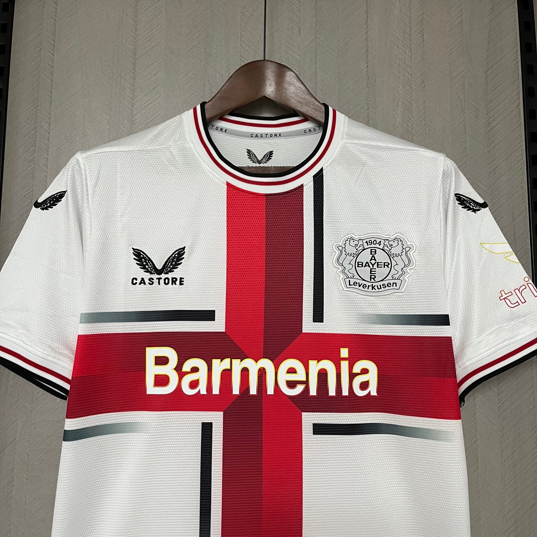CAMISA BAYER LEVERKUSEN WHITE 24/25