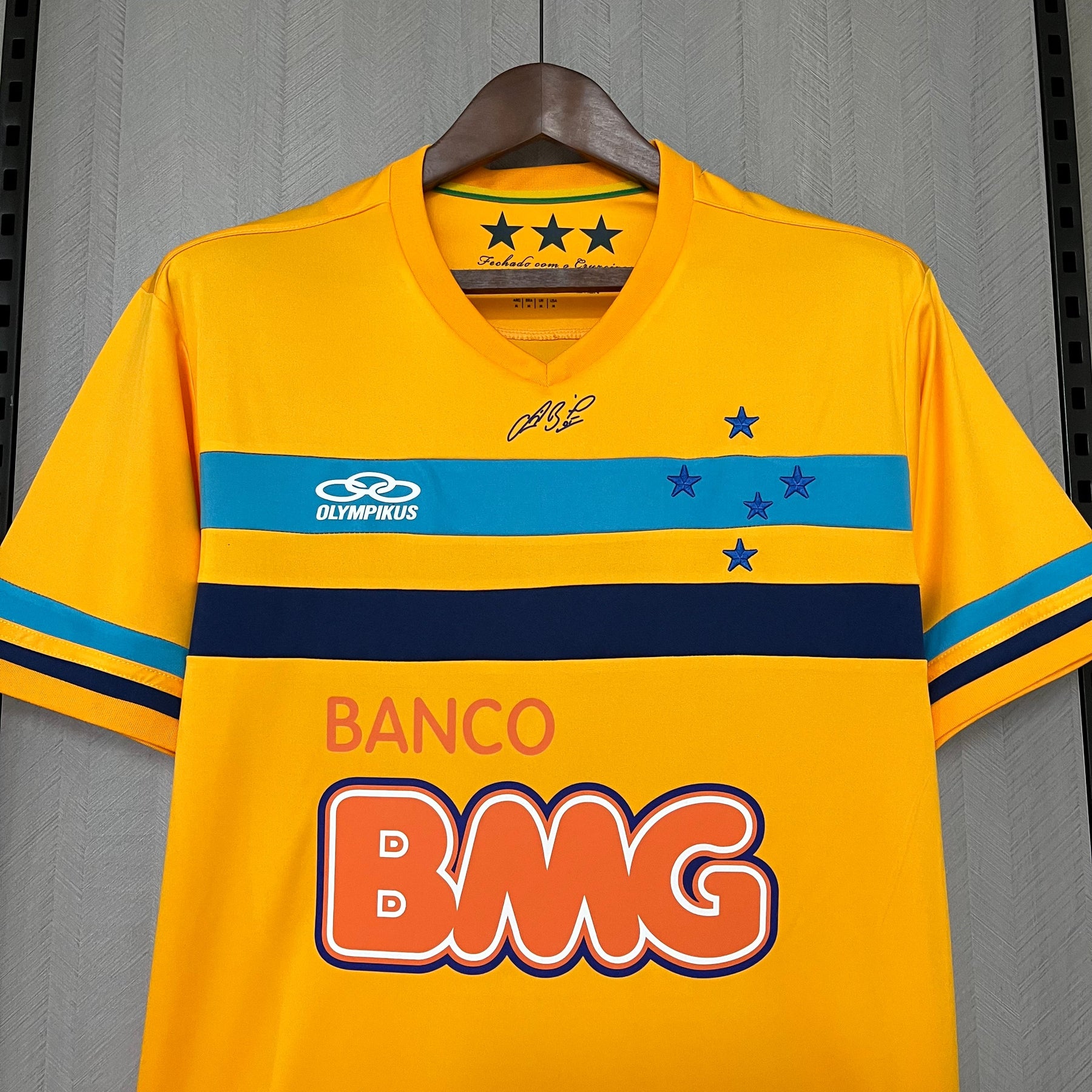 CAMISA CRUZEIRO RETRÔ GOLEIRO 14/15