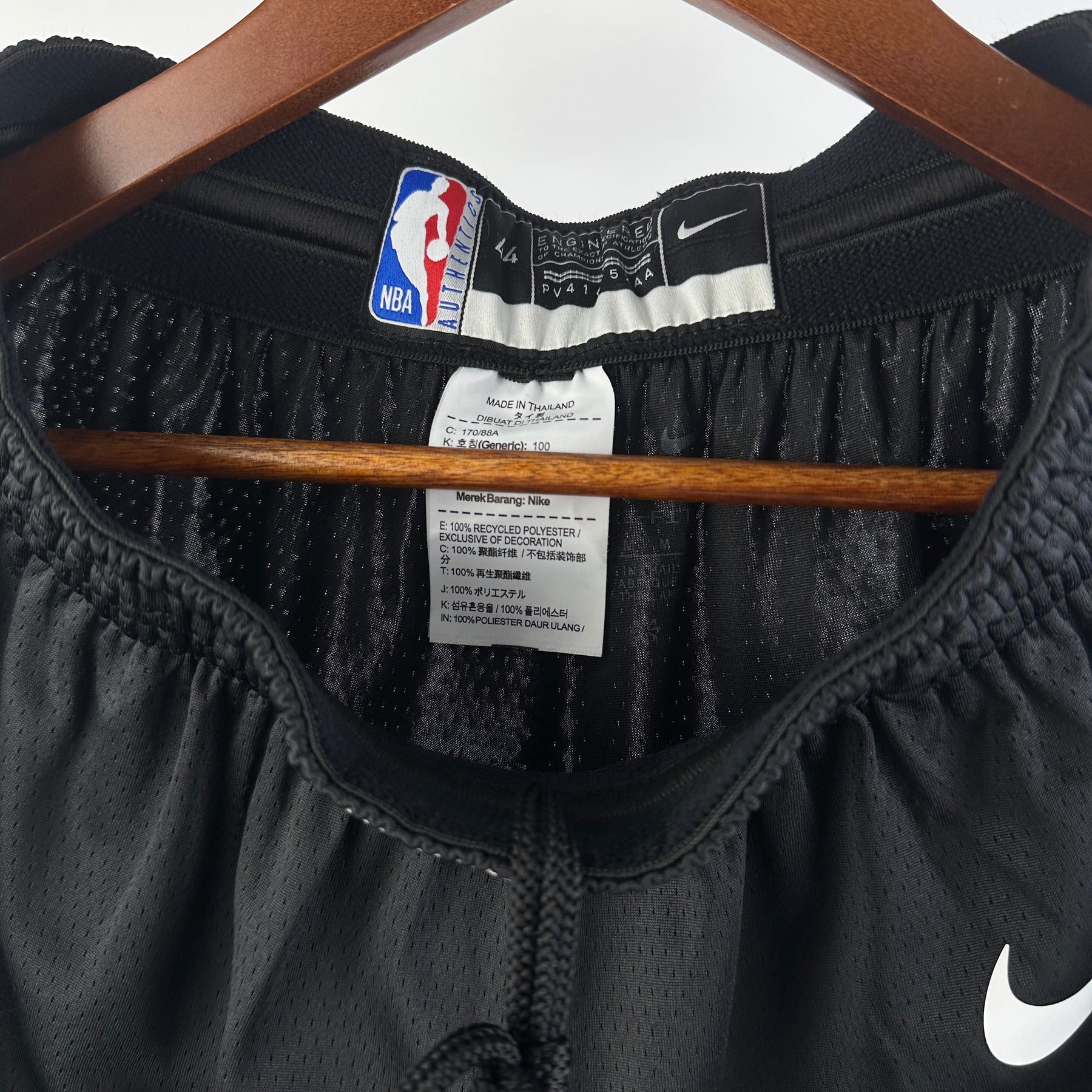 NBA SHORT DALLAS MAVERICKS BLACK 23/24