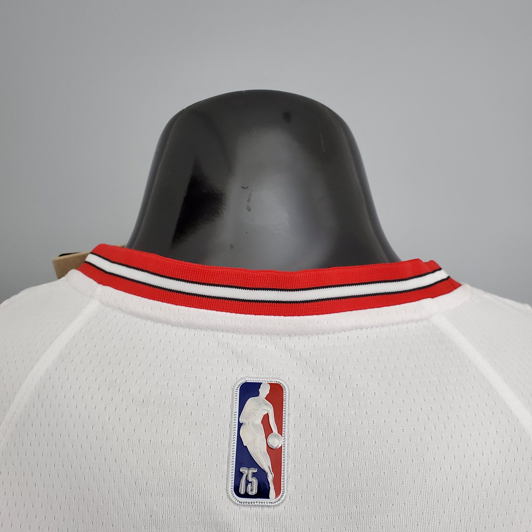 NBA 75TH CHICAGO BULLS WHITE NBA JERSEY