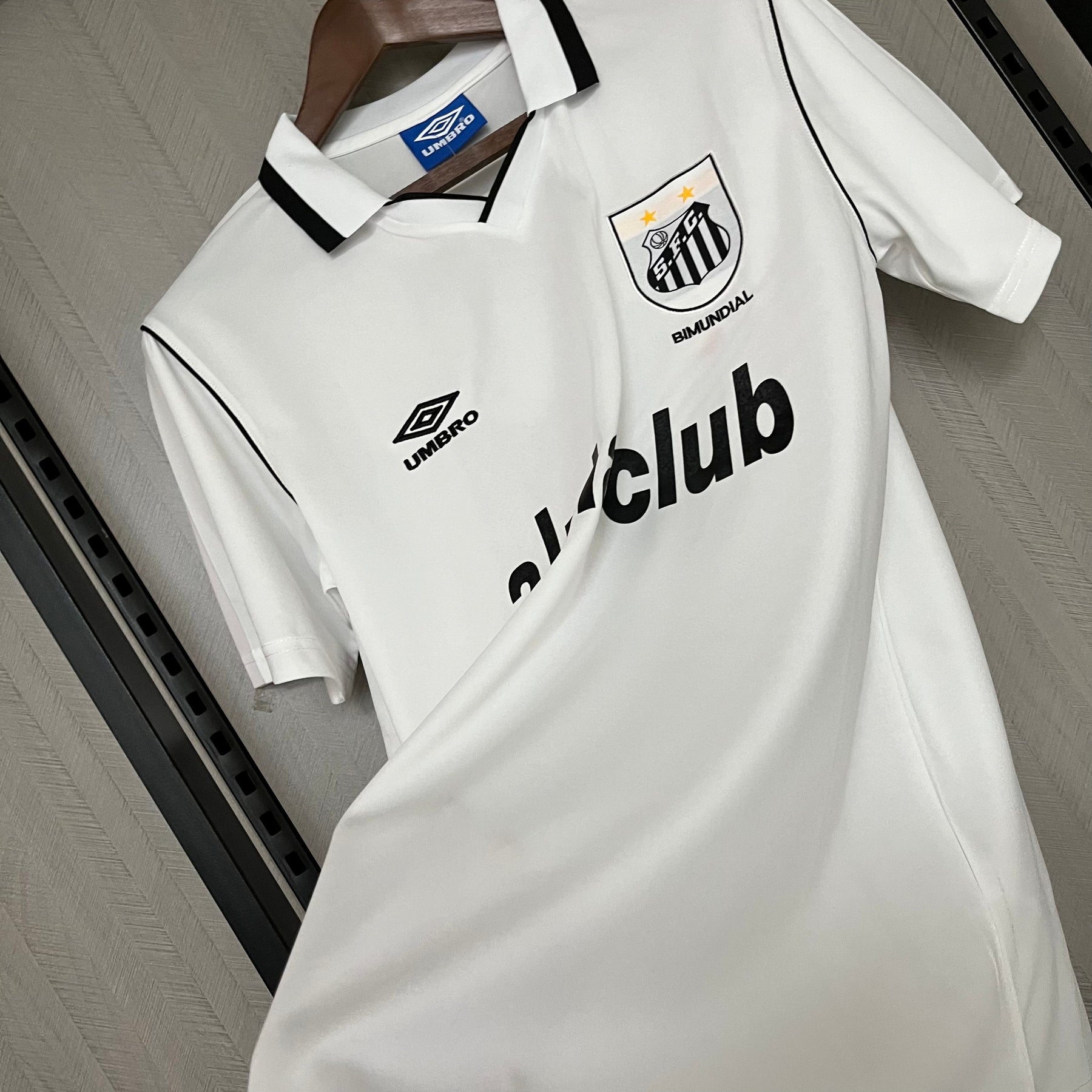 CAMISA SANTOS RETRÔ HOME 2001