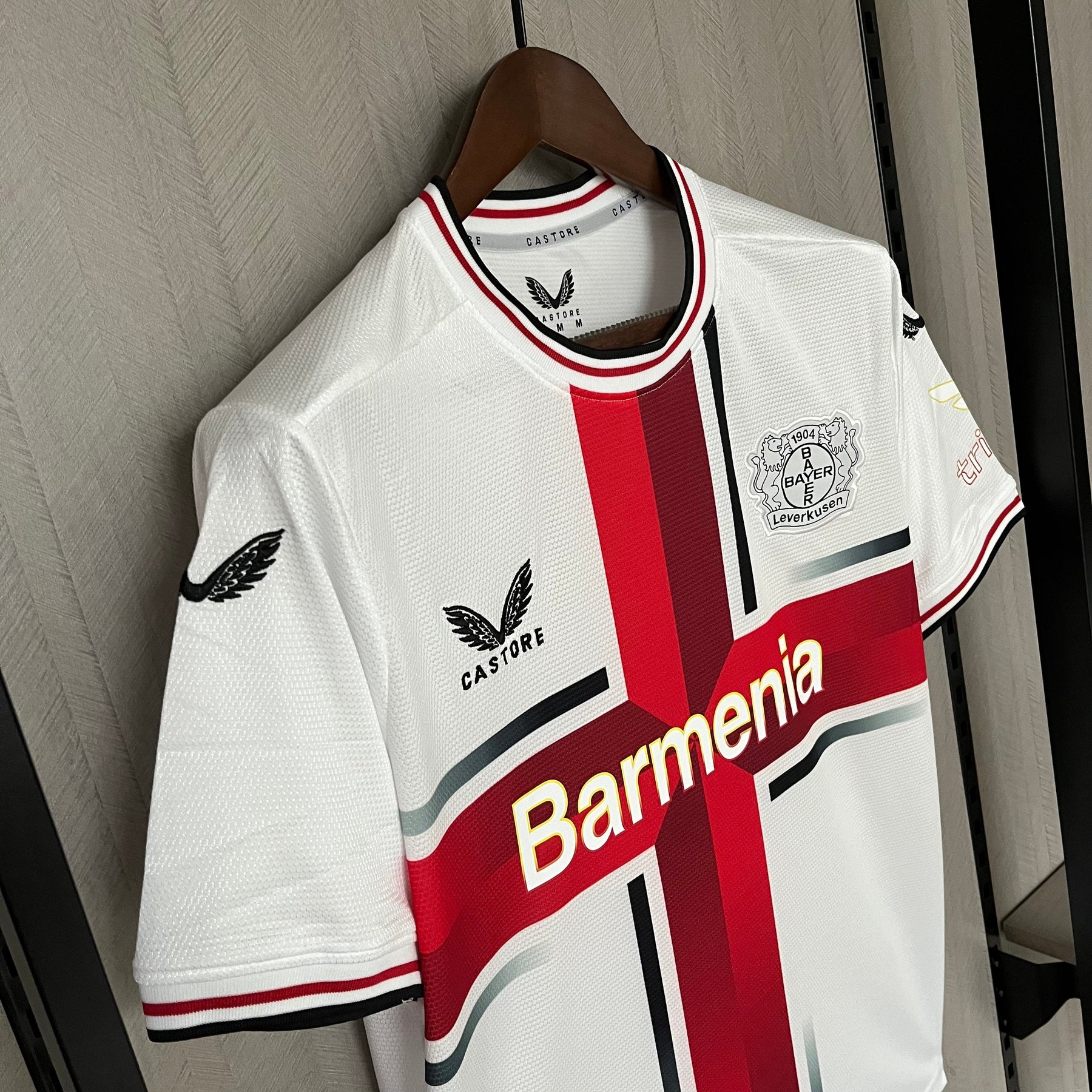 CAMISA BAYER LEVERKUSEN WHITE 24/25