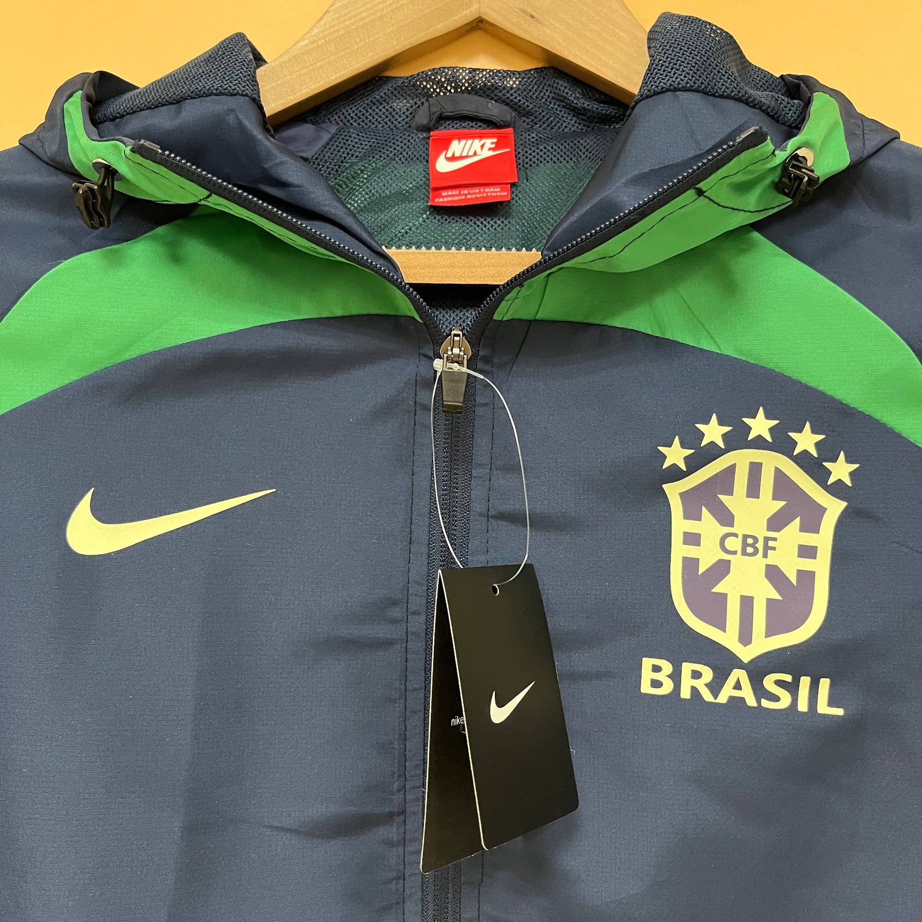CORTA-VENTO BRASIL AZUL ESCURO 22/23