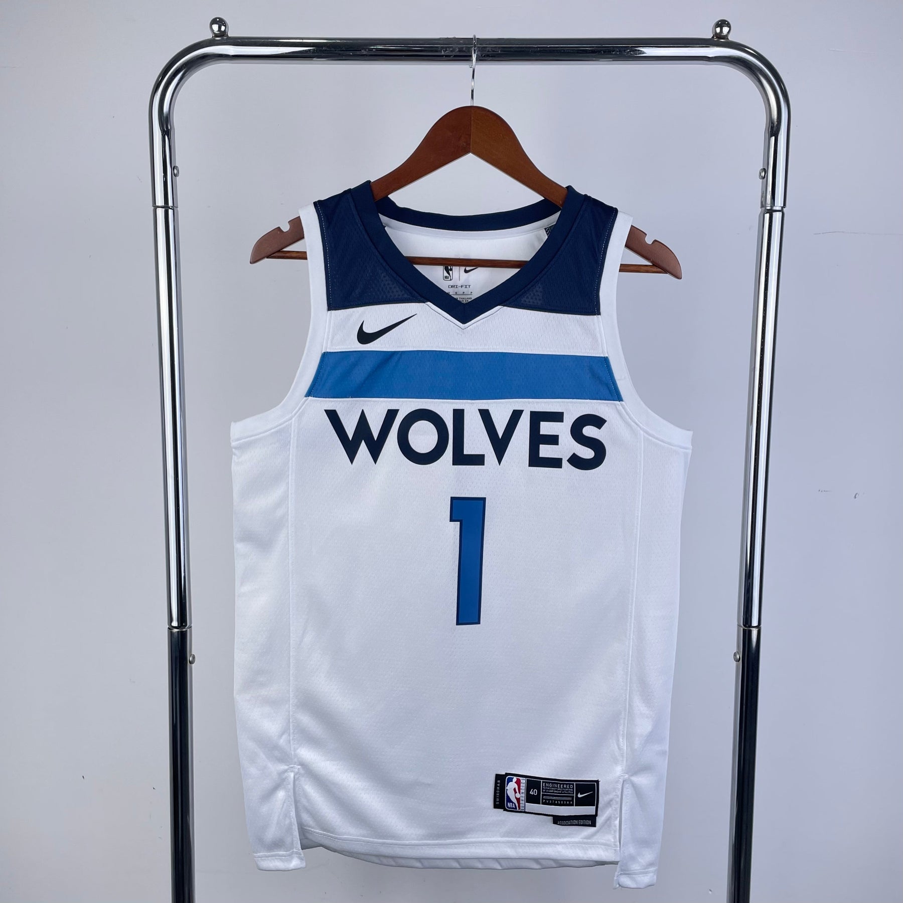 NBA MINNESOTA TIMBERWOLVES WHITE 23/24