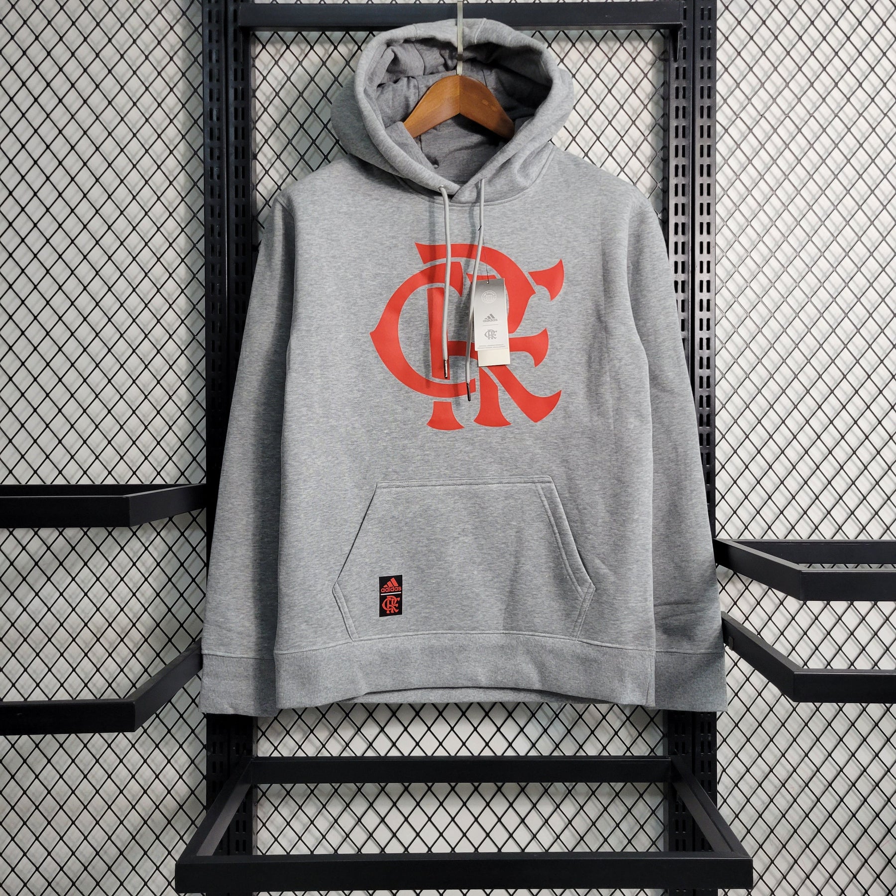 MOLETOM FLAMENGO GRAY 23/24