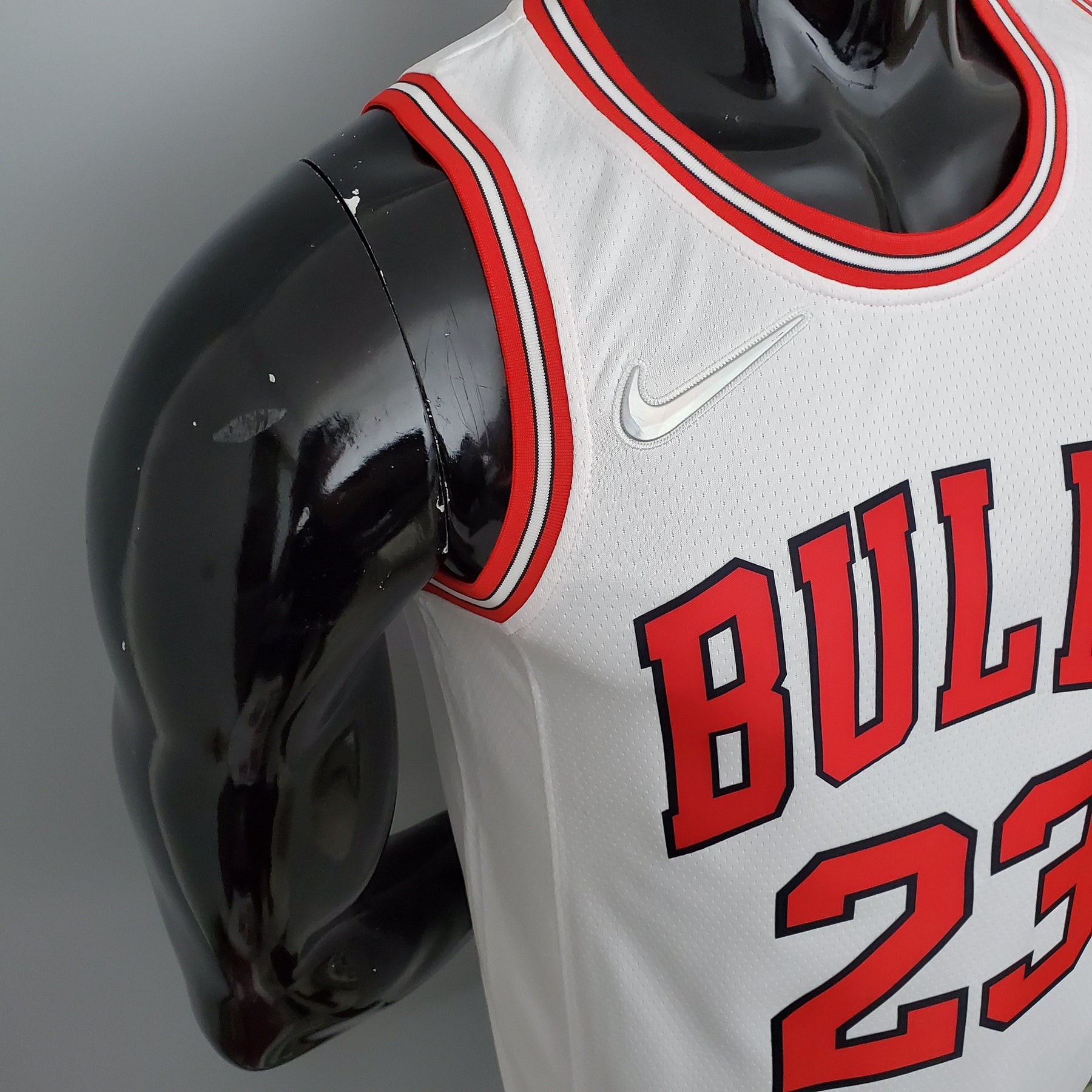 NBA 75TH CHICAGO BULLS WHITE NBA JERSEY