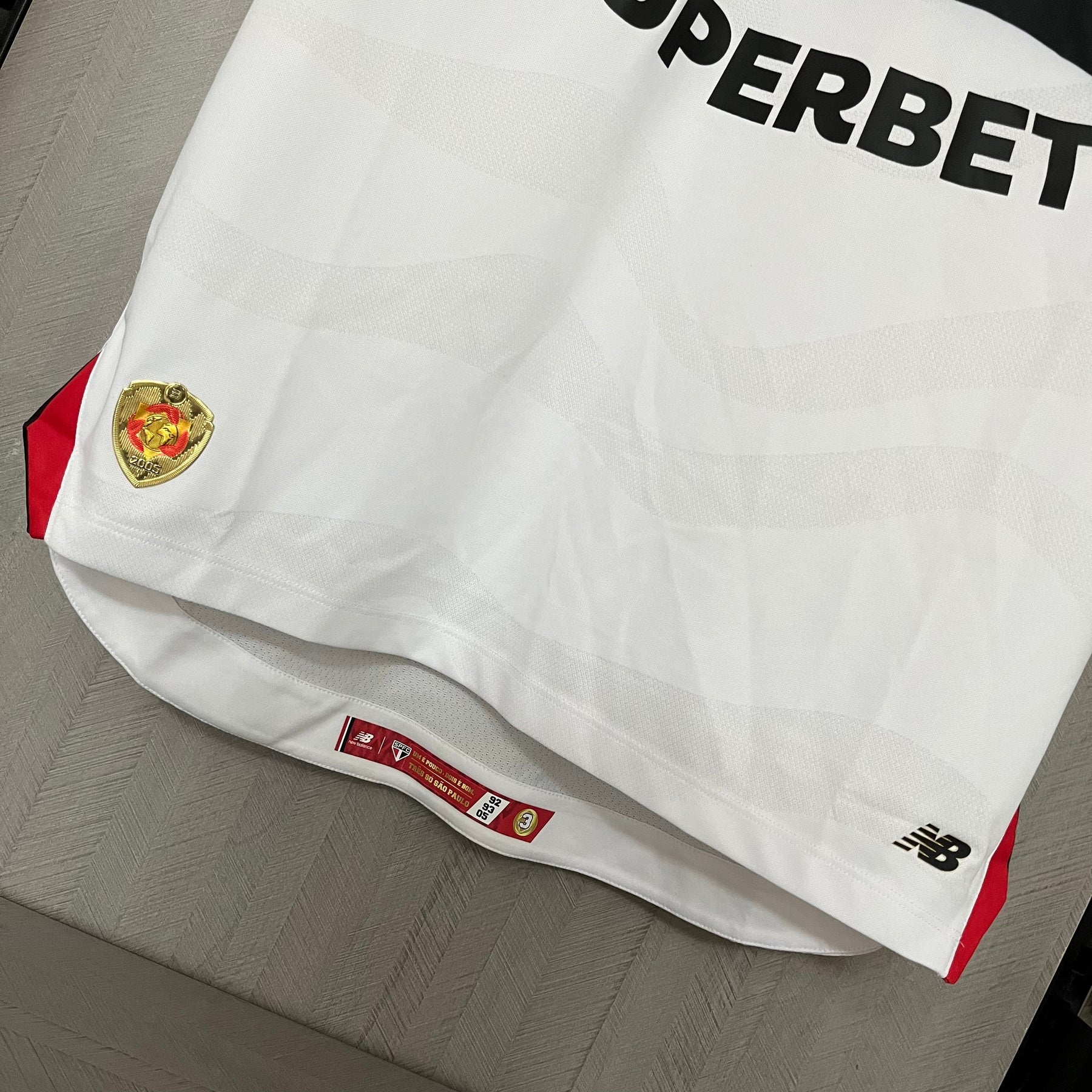 CAMISA SÃO PAULO VERSÃO JOGADOR HOME 25/26