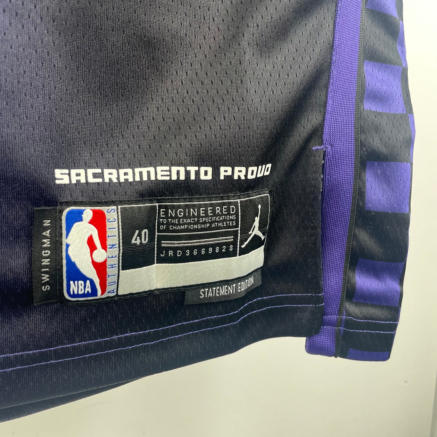 NBA SACRAMENTO KINGS PURPLE & BLACK 23/24