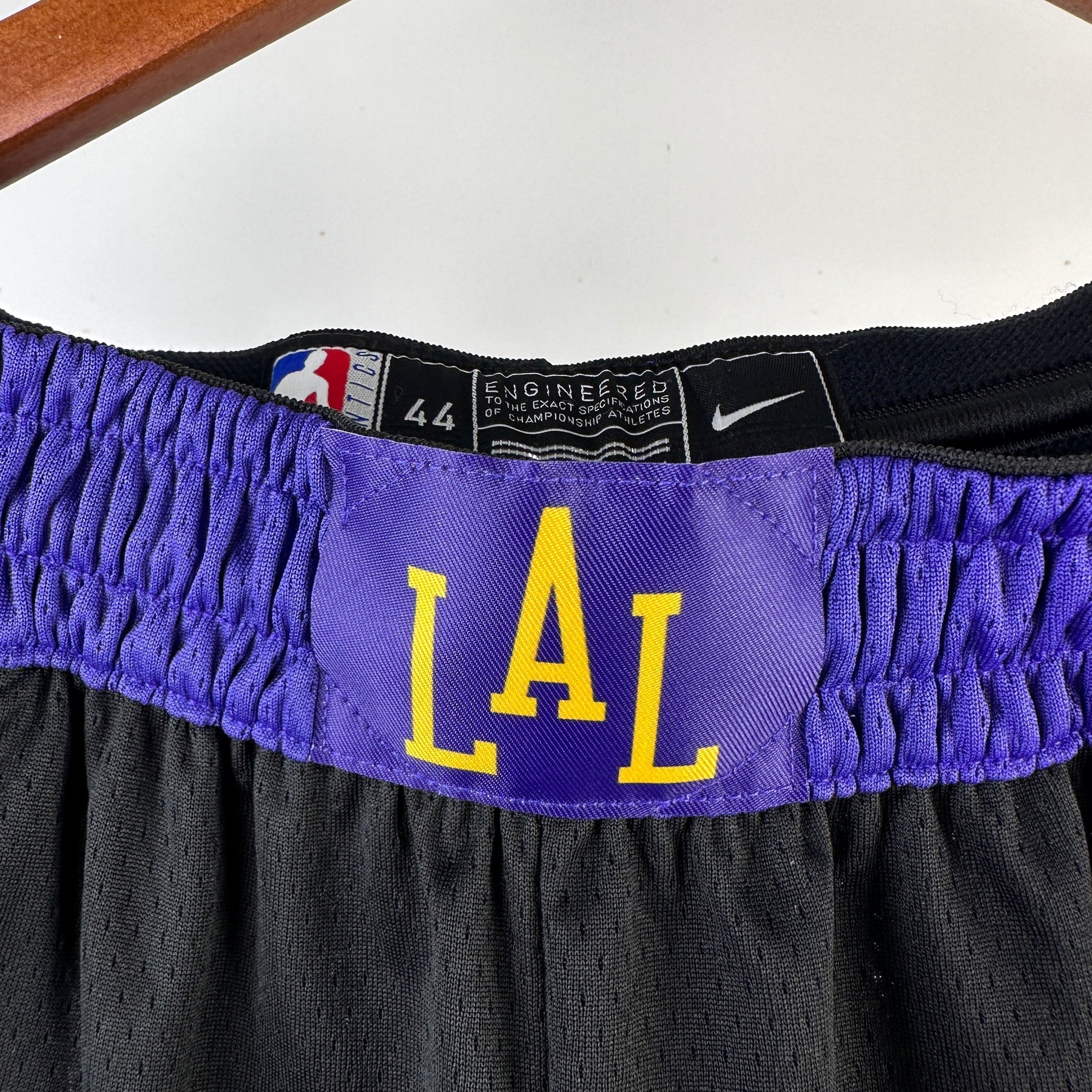 NBA SHORT LOS ANGELES LAKERS CITY EDITION DARK BLUE 23/24