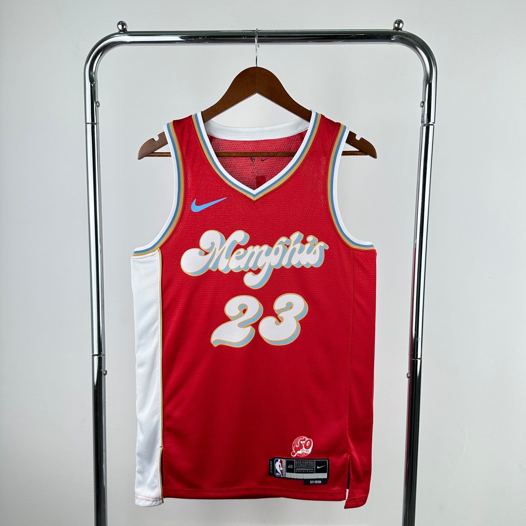 NBA JERSEY GRIZZLIES RED 24/25