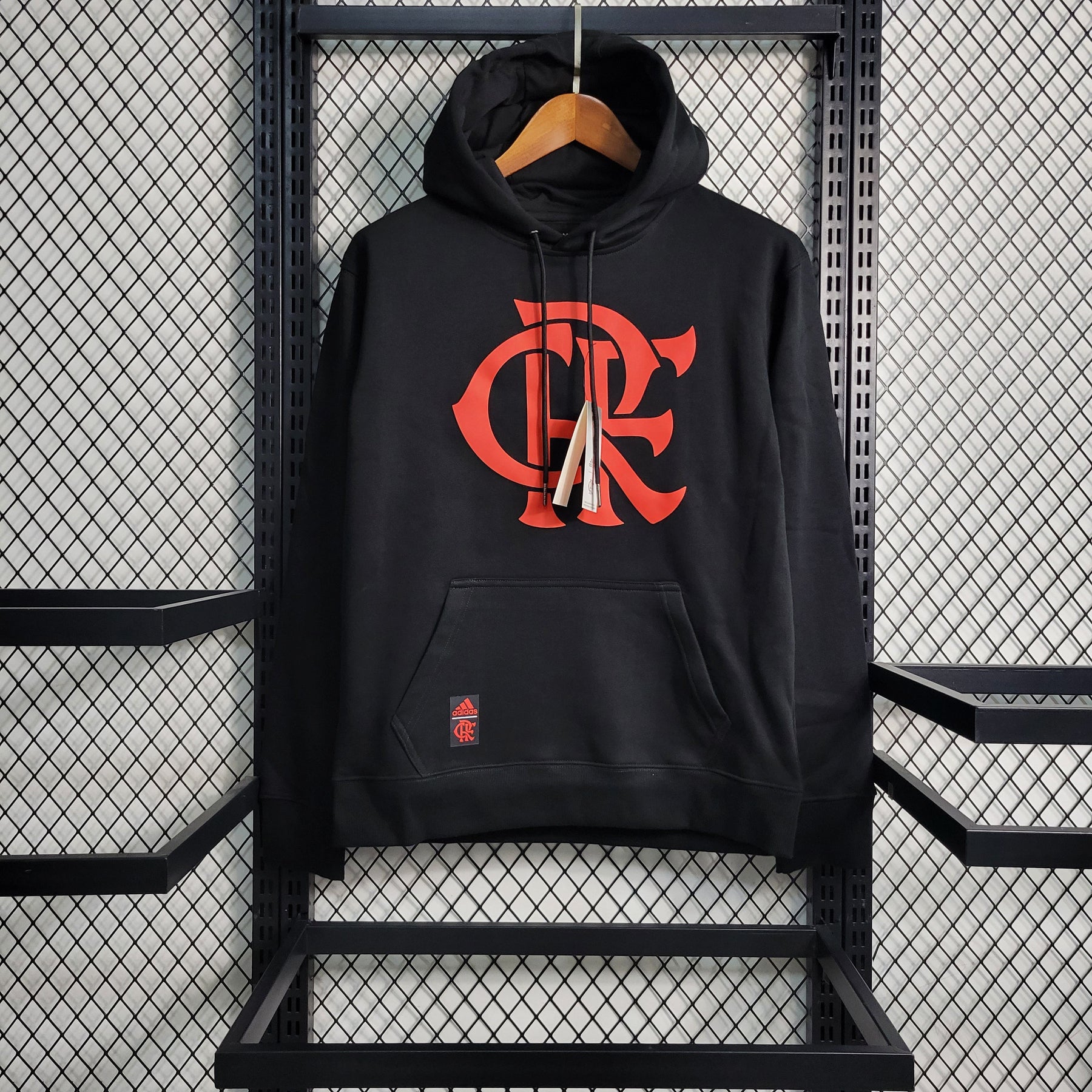 MOLETOM FLAMENGO BLACK 23/24