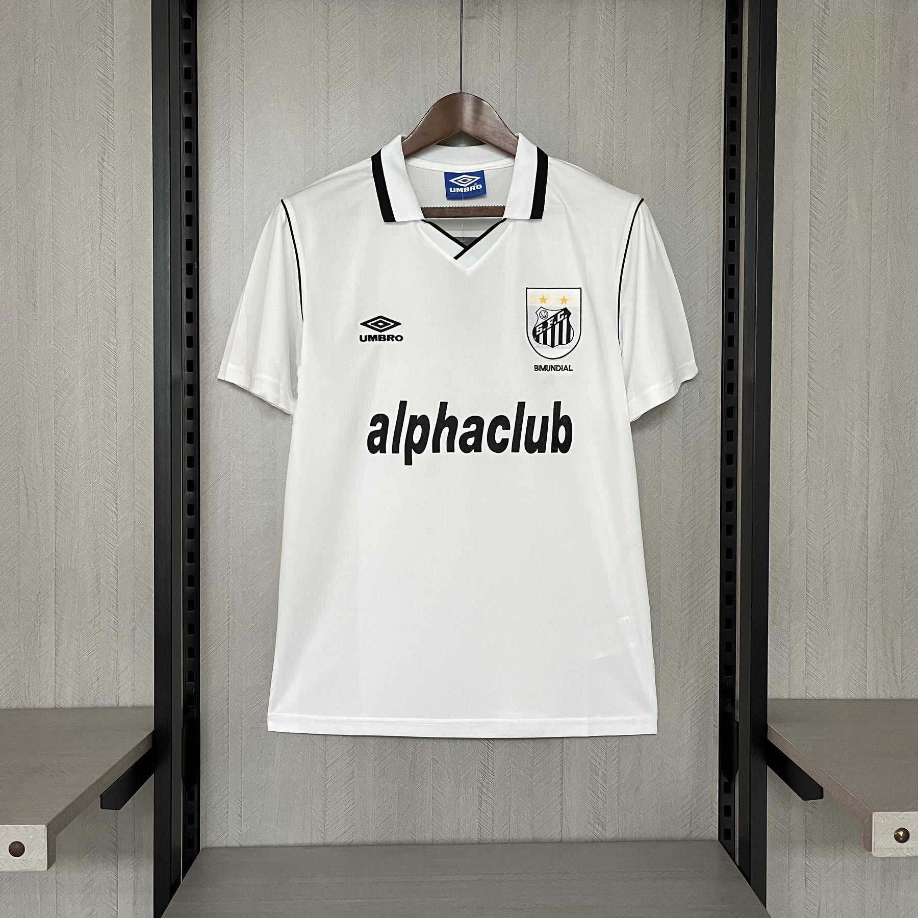 CAMISA SANTOS RETRÔ HOME 2001
