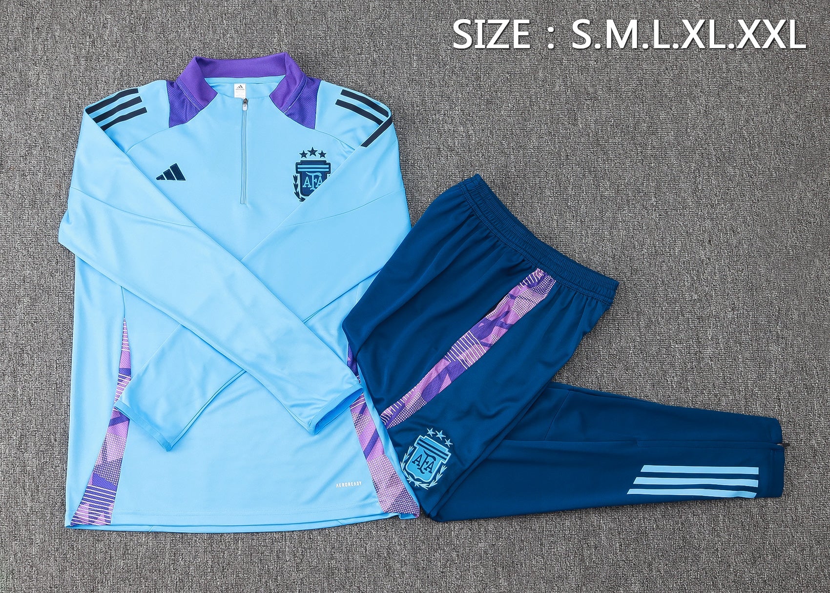 CONJUNTO DE TREINO ARGENTINA BLUE 24/25