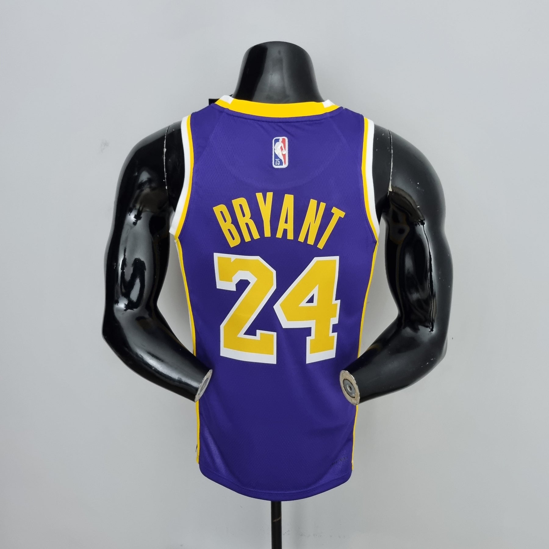 NBA 75TH LOS ANGELES LAKERS PURPLE NBA JERSEY