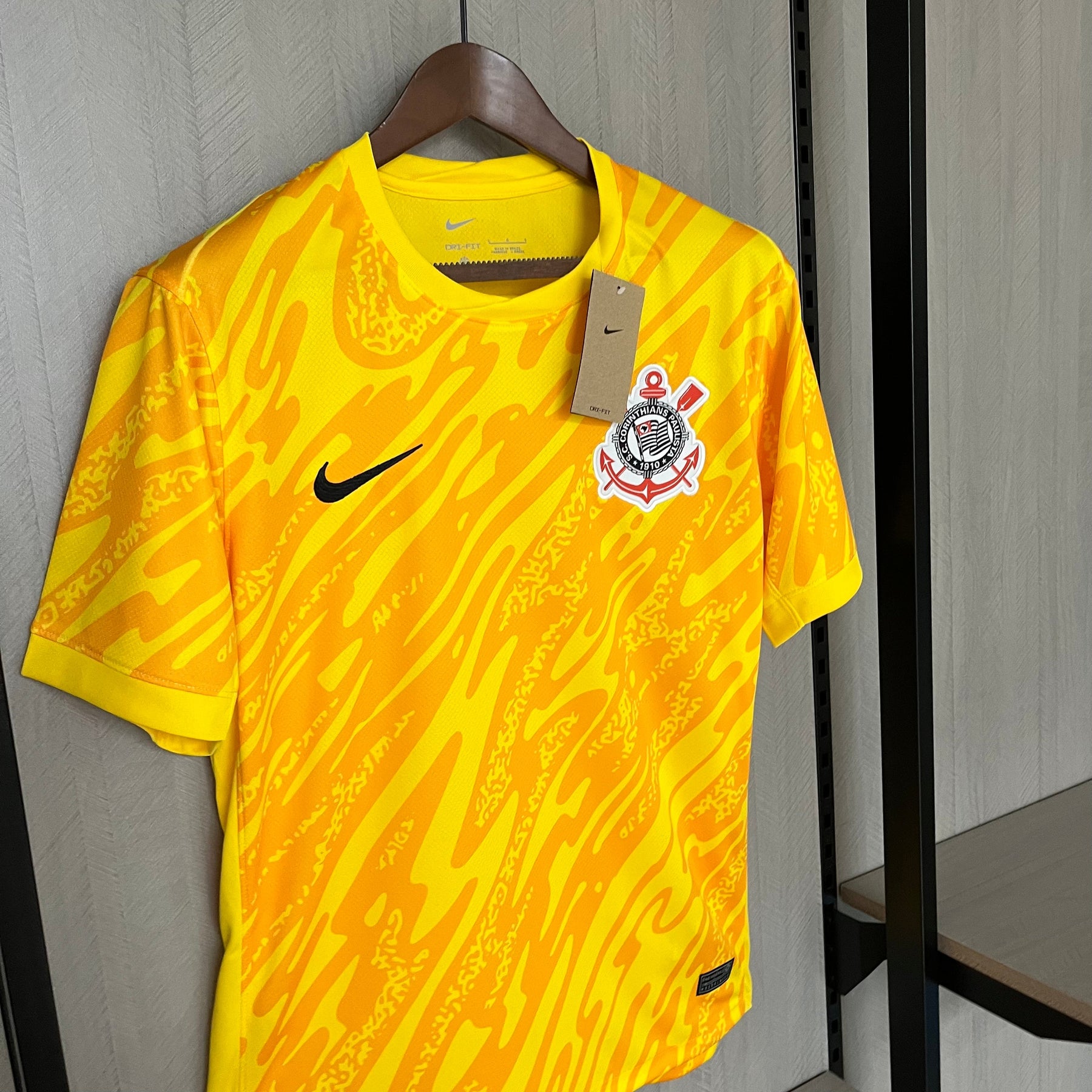 CAMISA CORINTHIANS GOLEIRO YELLOW 24/25