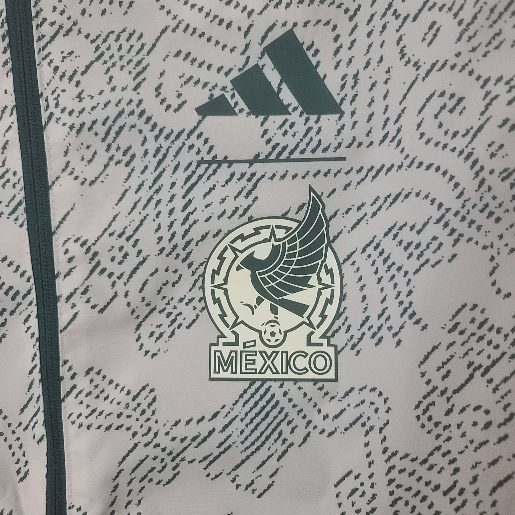 CORTA-VENTO MÉXICO GREEN & WHITE DOIS EM UM 22/23