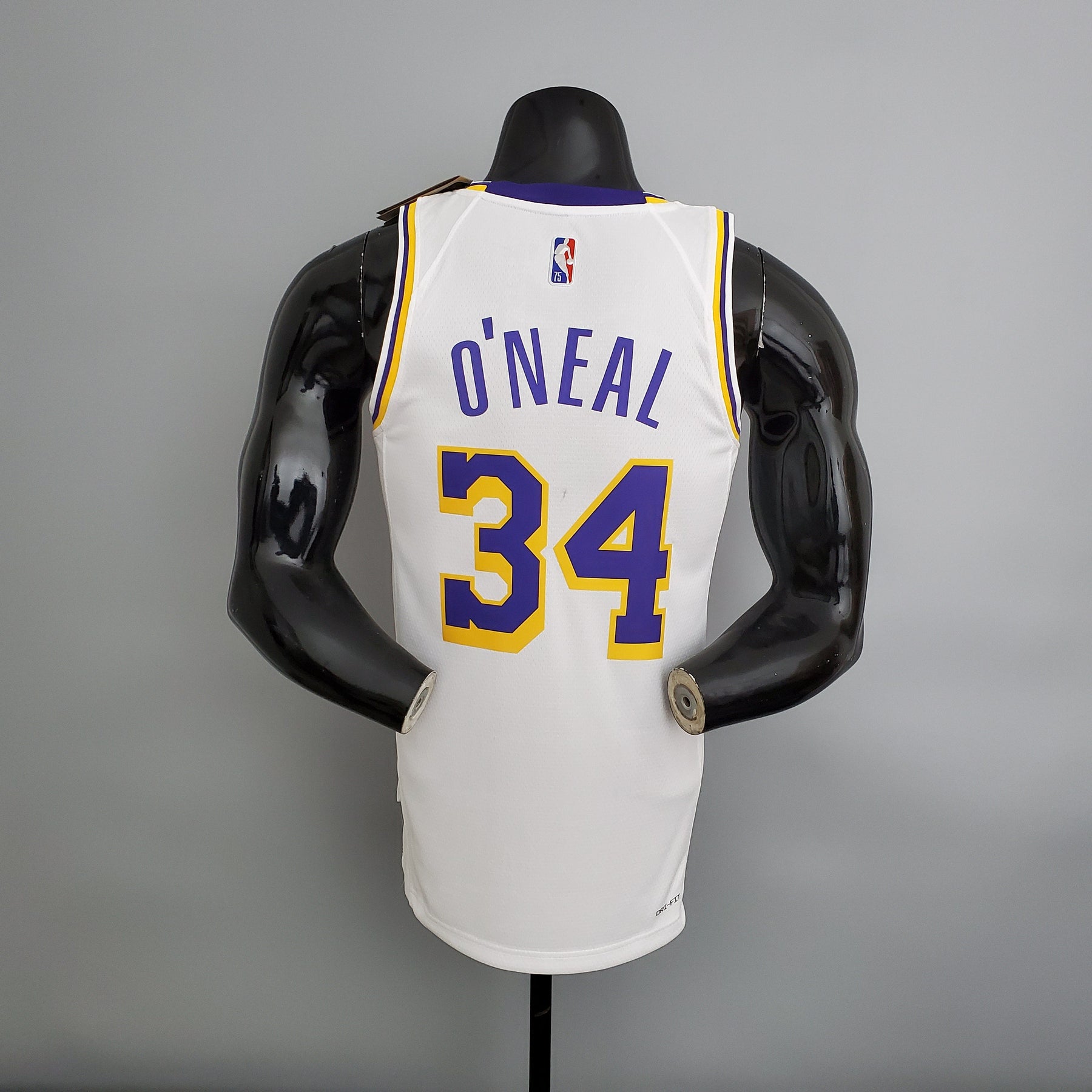 NBA 75TH LOS ANGELES LAKERS WHITE NBA JERSEY
