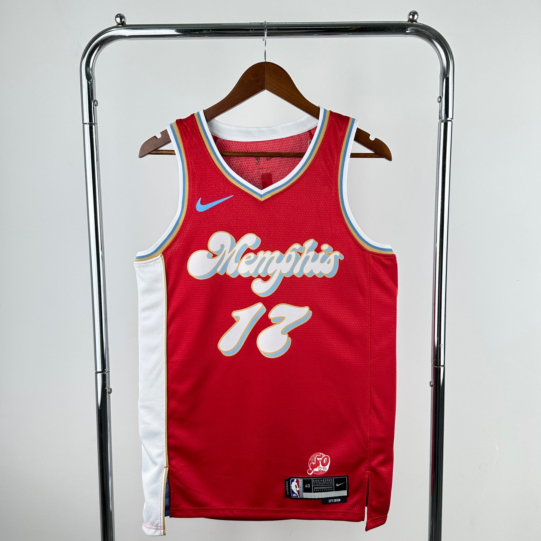 NBA JERSEY GRIZZLIES RED 24/25