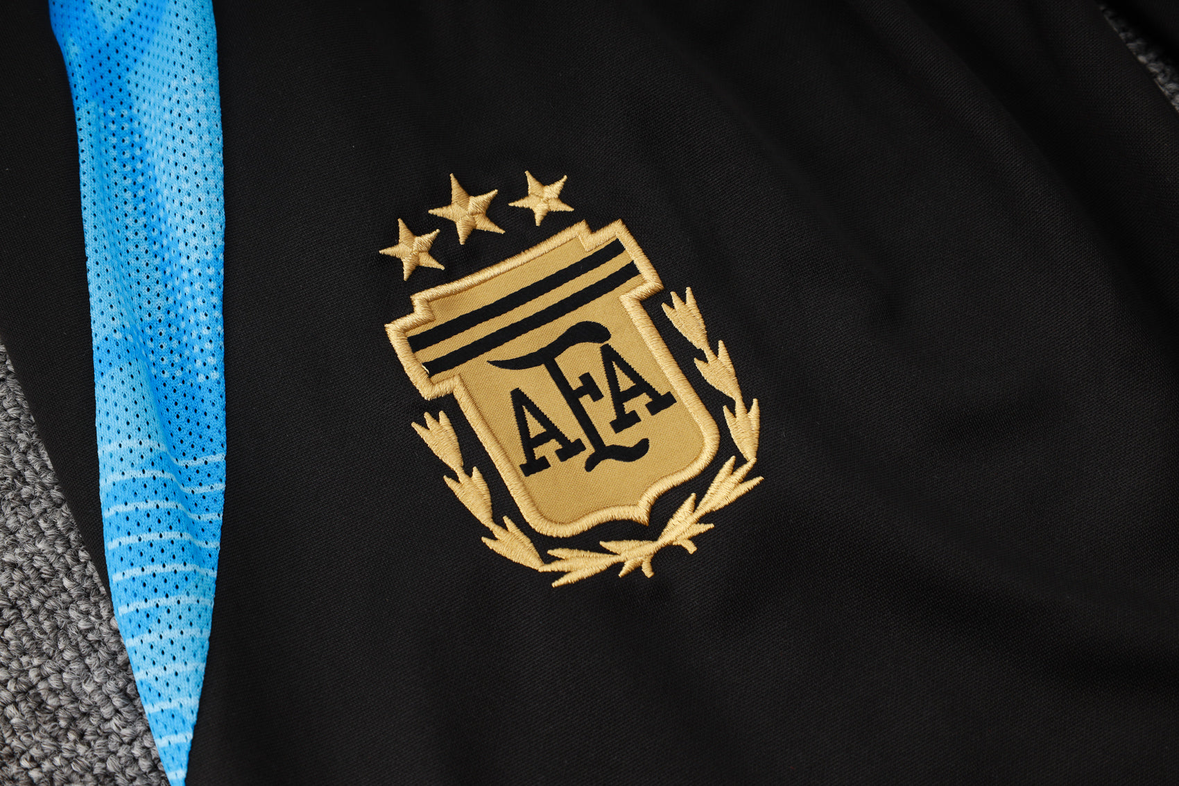 CONJUNTO DE TREINO ARGENTINA BLACK 24/25