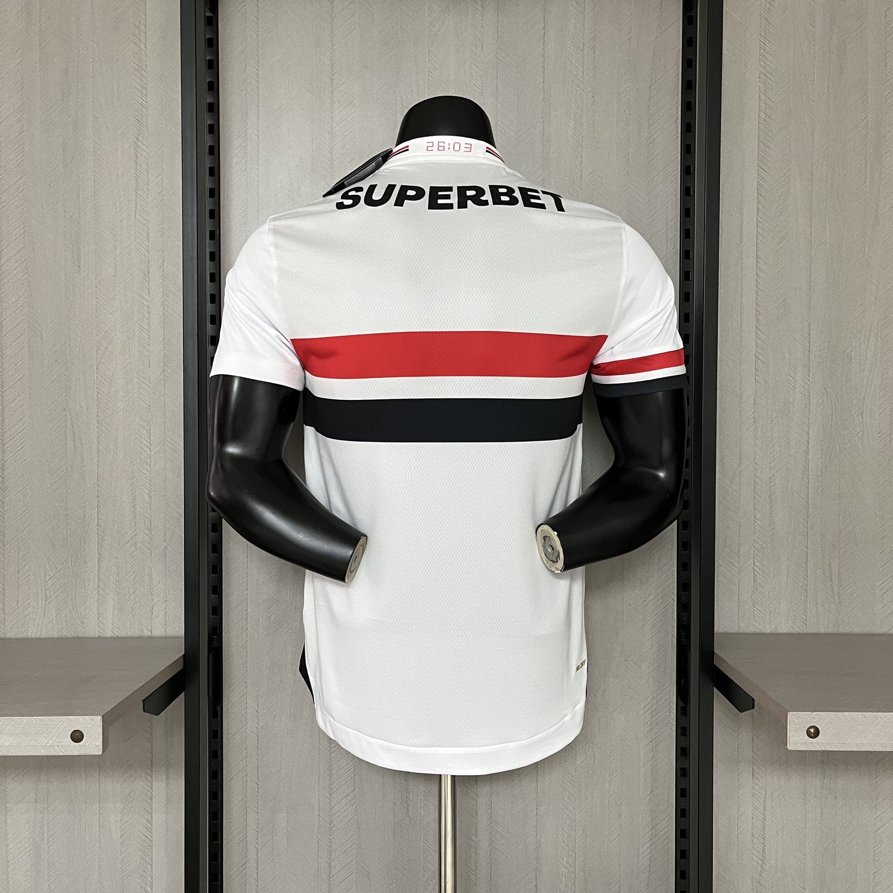CAMISA SÃO PAULO VERSÃO JOGADOR HOME 25/26