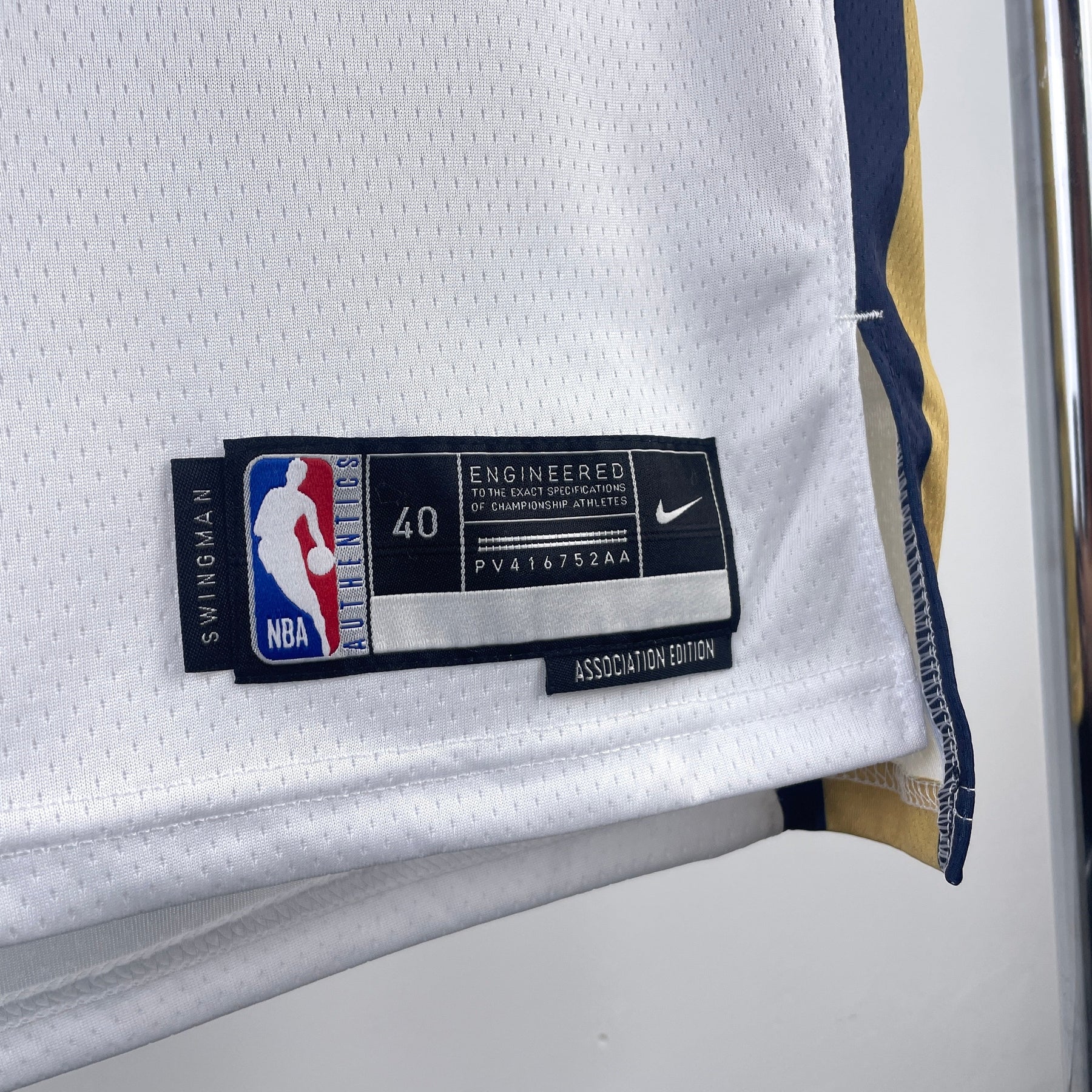 NBA NEW ORLEANS PELICANS WHITE 23/24