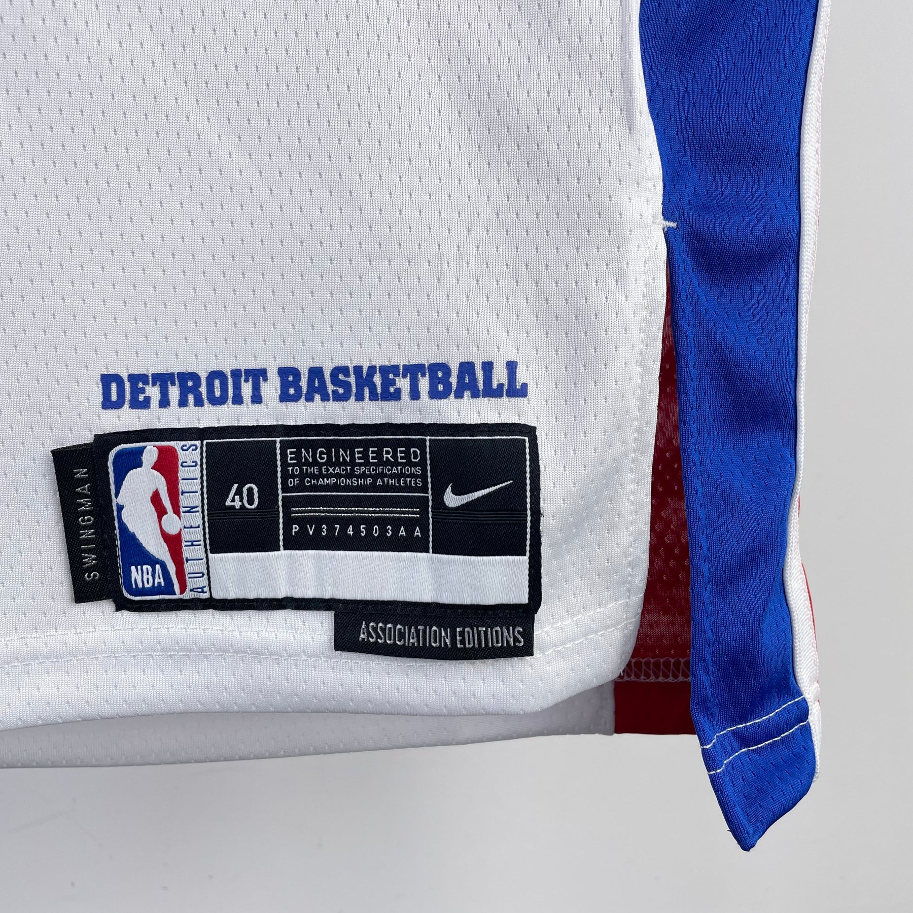 NBA DETROIT PISTONS WHITE 23/24