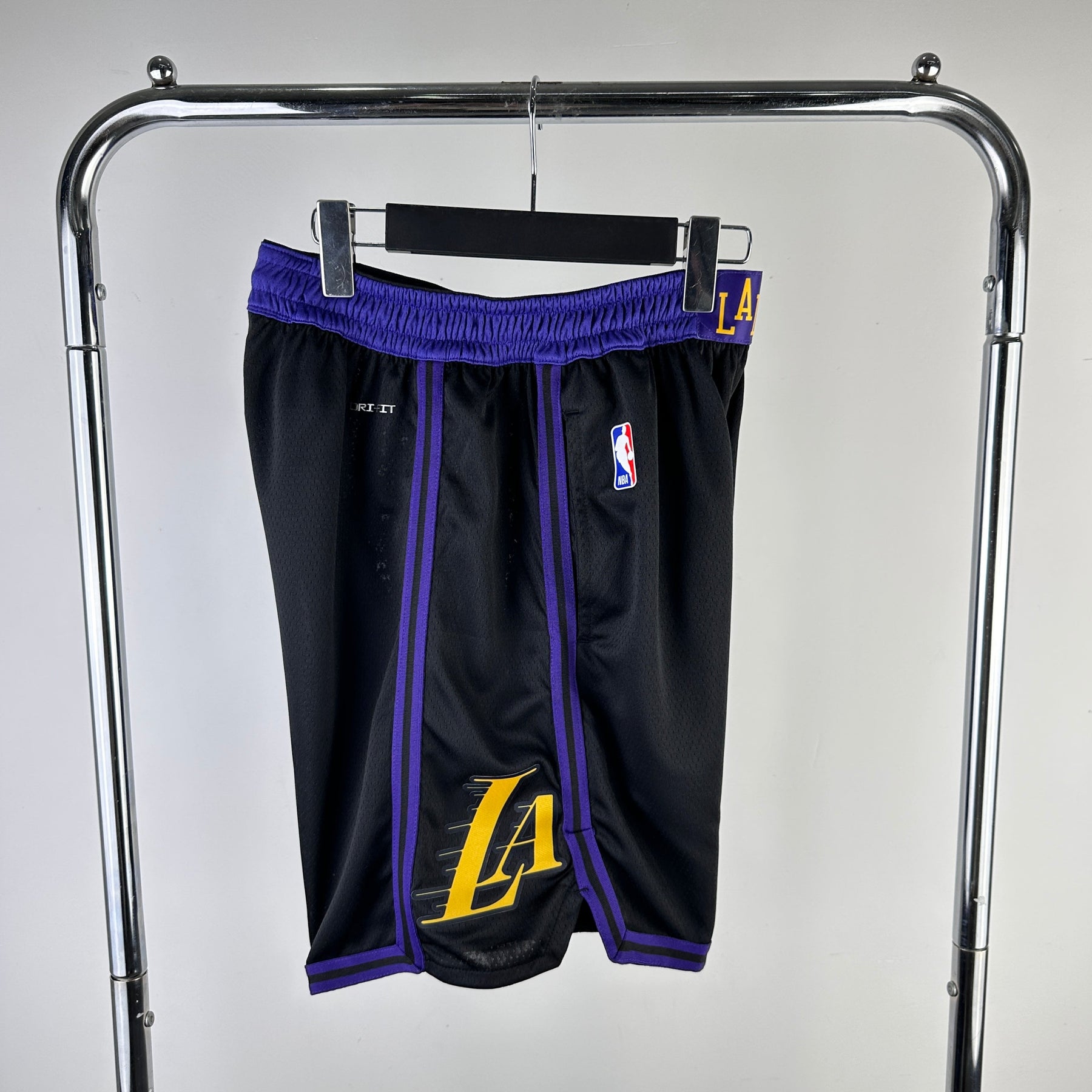 NBA SHORT LOS ANGELES LAKERS CITY EDITION DARK BLUE 23/24