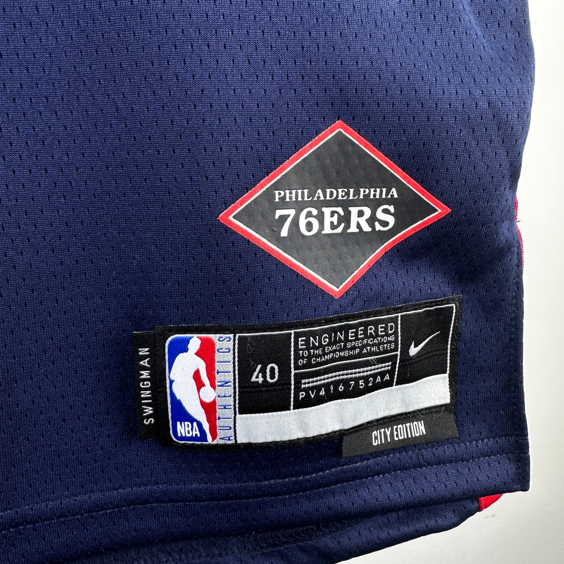 NBA PHILADELPHYA 76ERS CITY EDITION BLUE 23/24