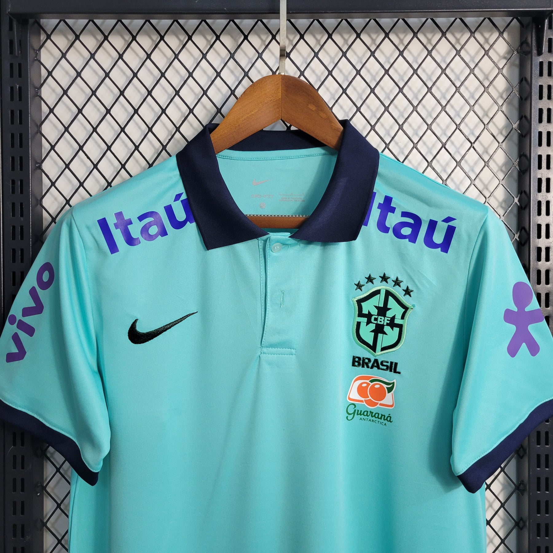 CAMISA BRASIL POLO AZUL 22/23