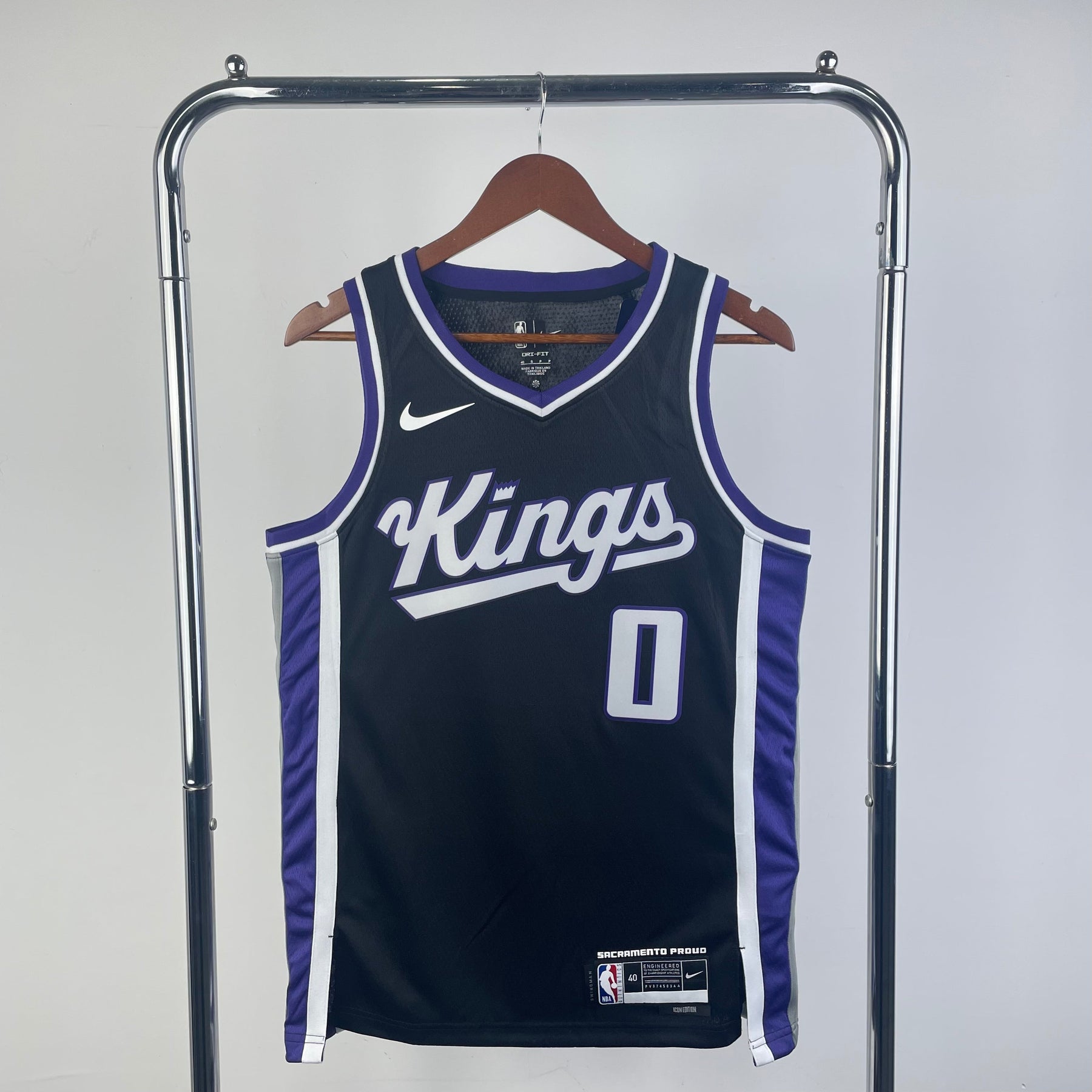 NBA SACRAMENTO KINGS BLACK 23/24