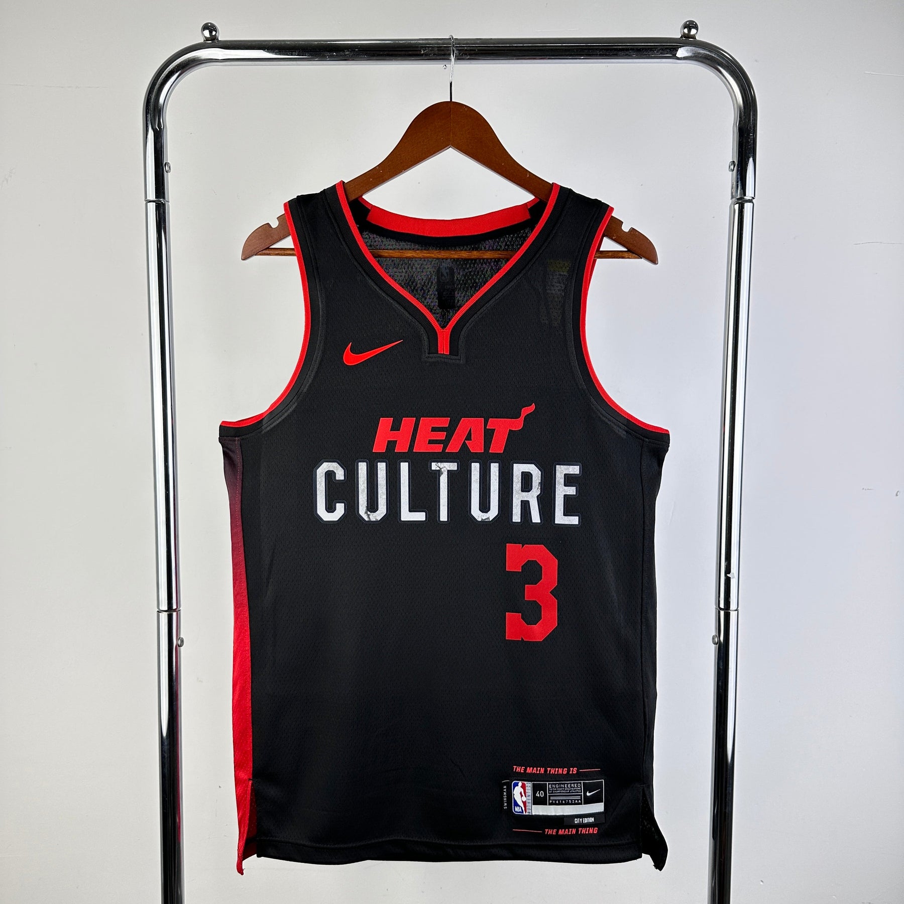 NBA MIAMI HEAT CITY EDITION BLACK 23/24
