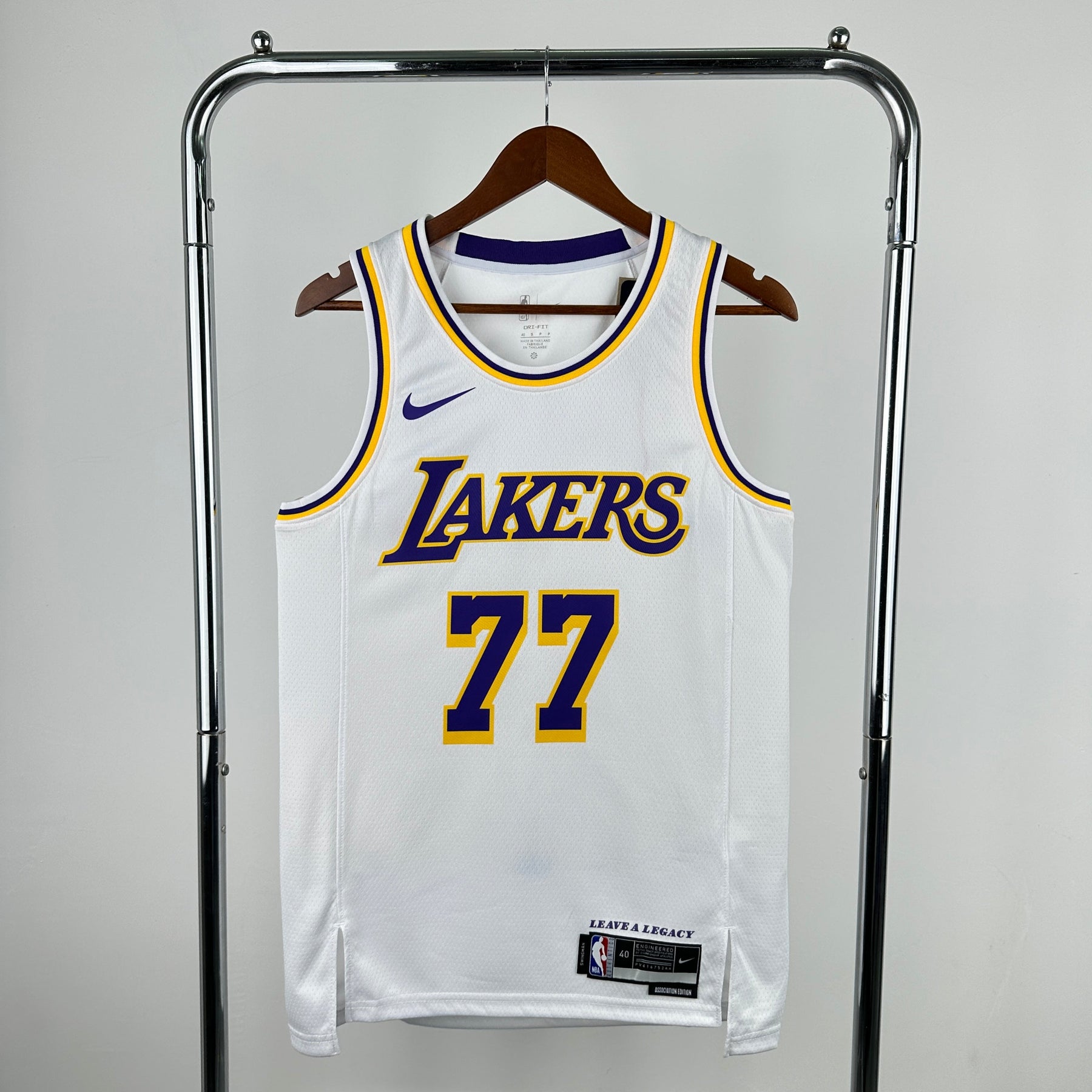 NBA JERSEY LAKERS WHITE AWAY 23/24