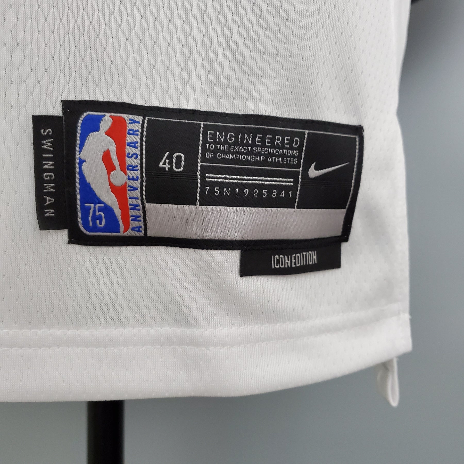 NBA 75TH LOS ANGELES LAKERS WHITE NBA JERSEY