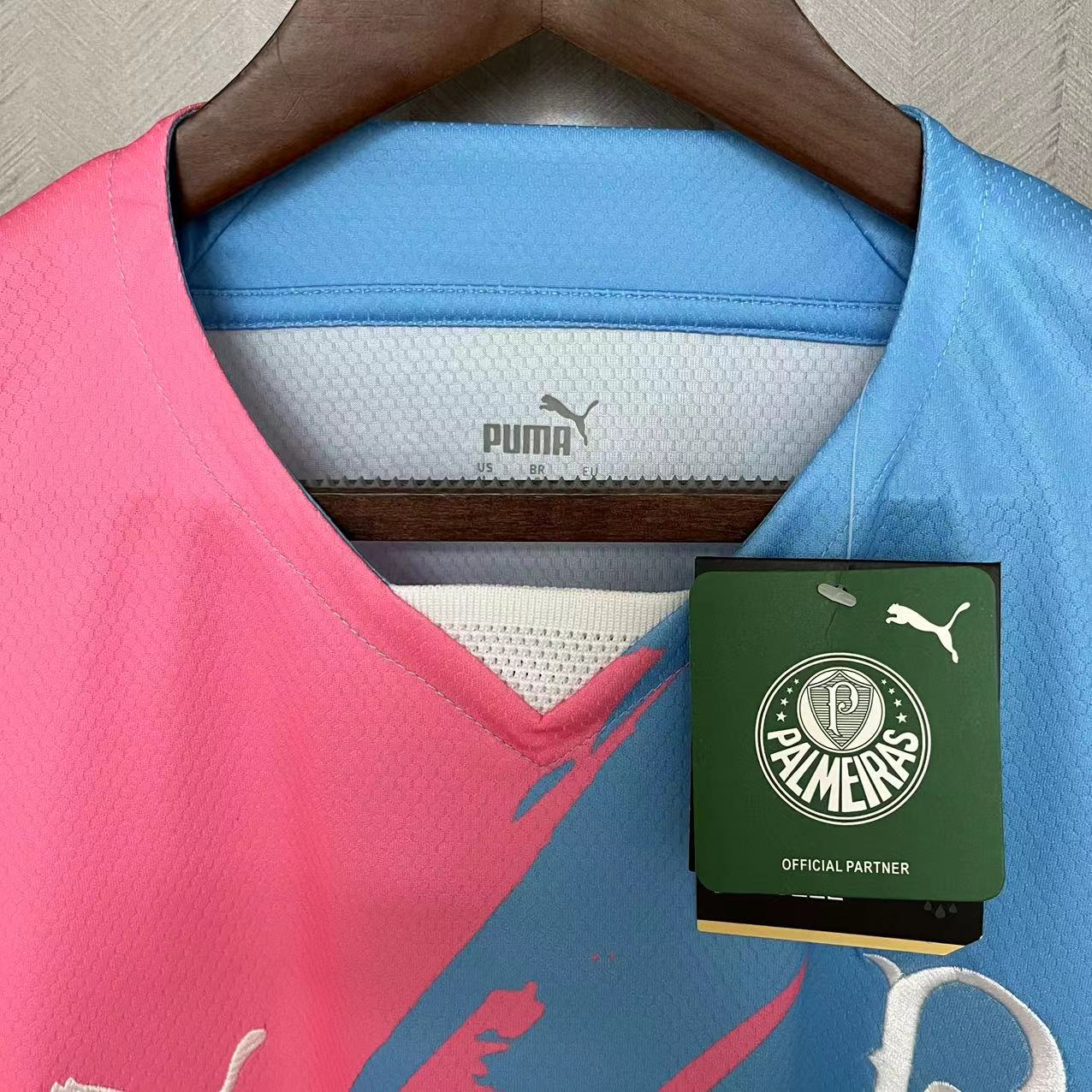 CAMISA PALMEIRAS OUTUBRO ROSA & NOVEMBRO AZUL AWAY 23/24