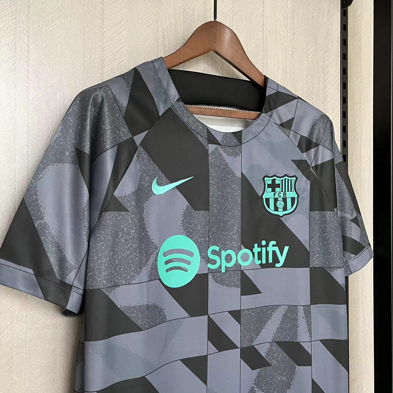 CAMISA BARCELONA TREINO BLACK 23/24