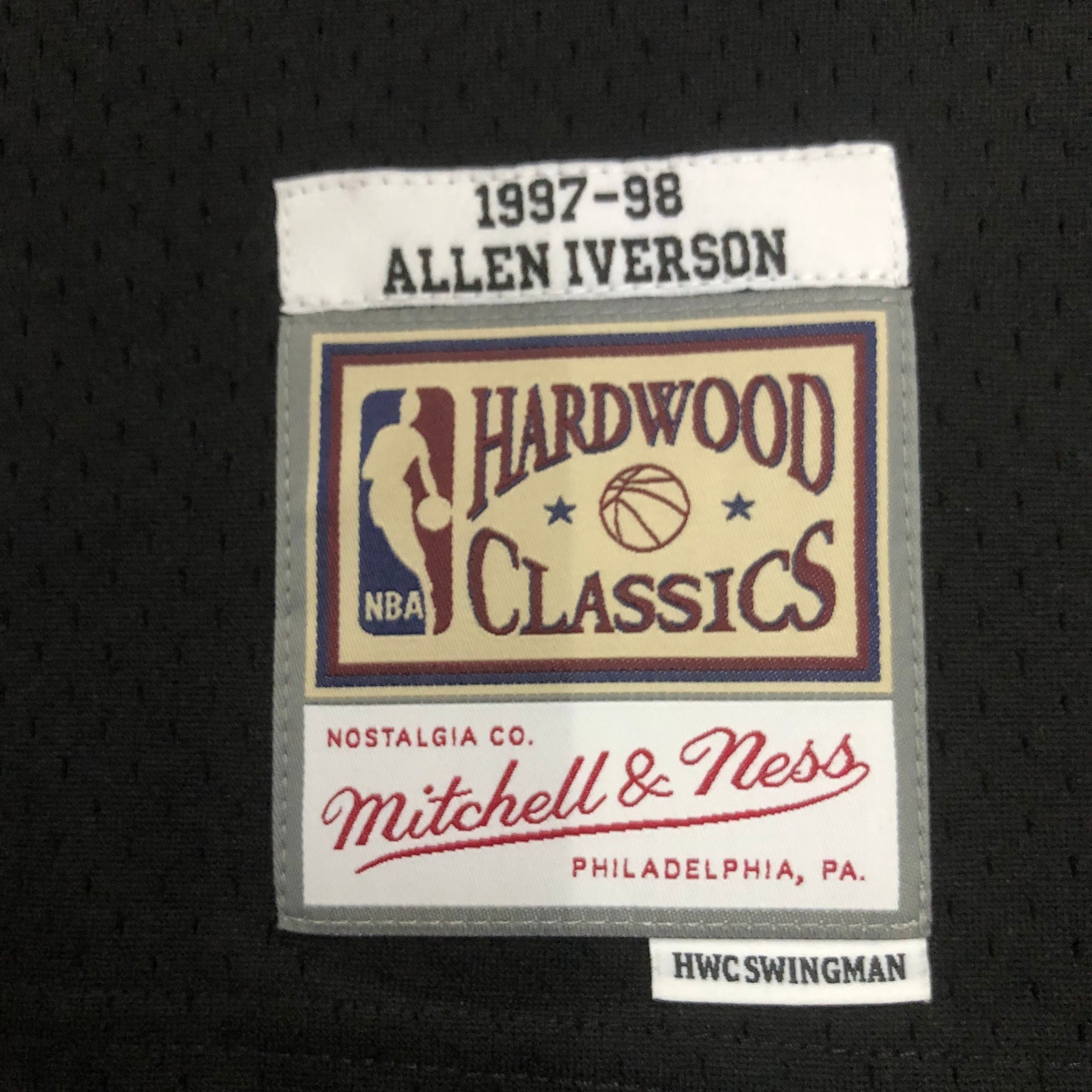 NBA CLASSIC PHILADELPHYA 76ERS #3 IVERSON 1997/98