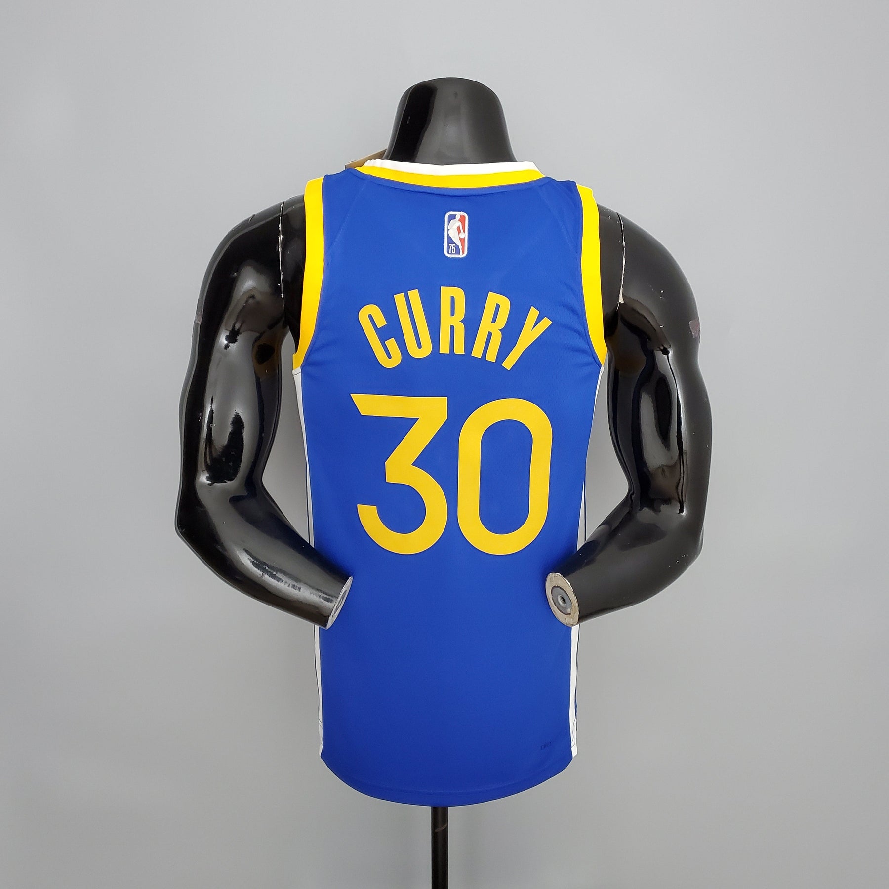 NBA 75TH GOLDEN STATE WARRIORS BLUE NBA JERSEY