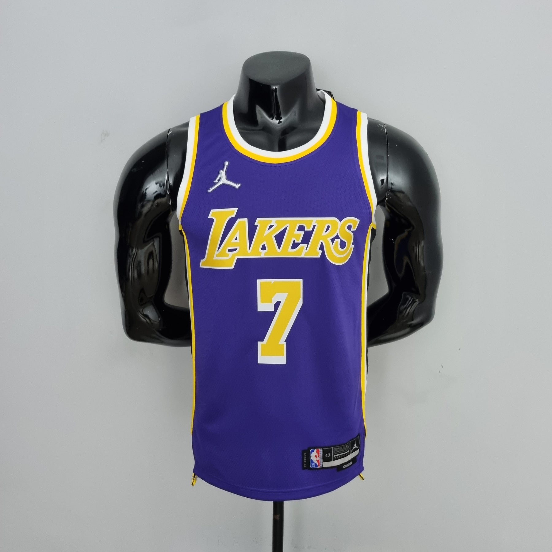 NBA 75TH LOS ANGELES LAKERS PURPLE NBA JERSEY