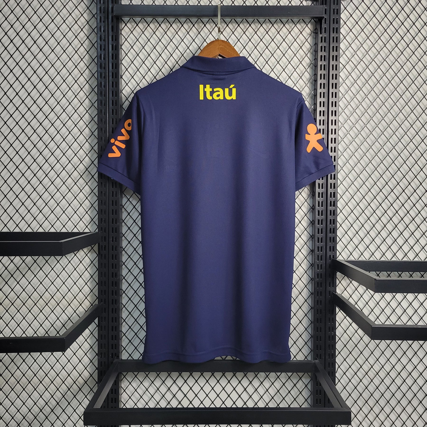 CAMISA BRASIL POLO AZUL ESCURO 22/23