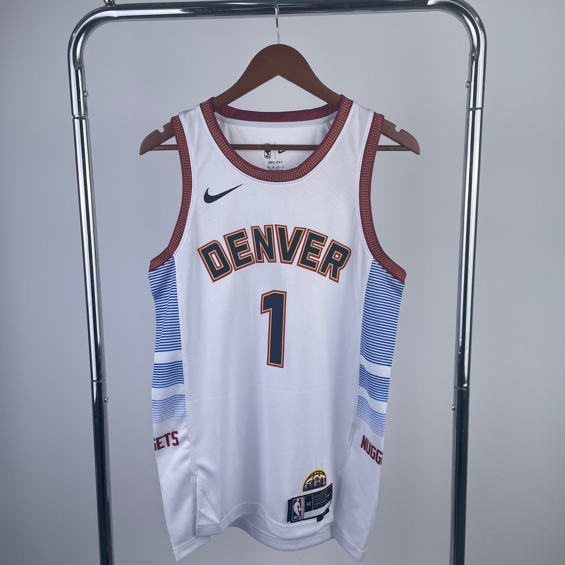 NBA DENVER NUGGETS WHITE 22/23