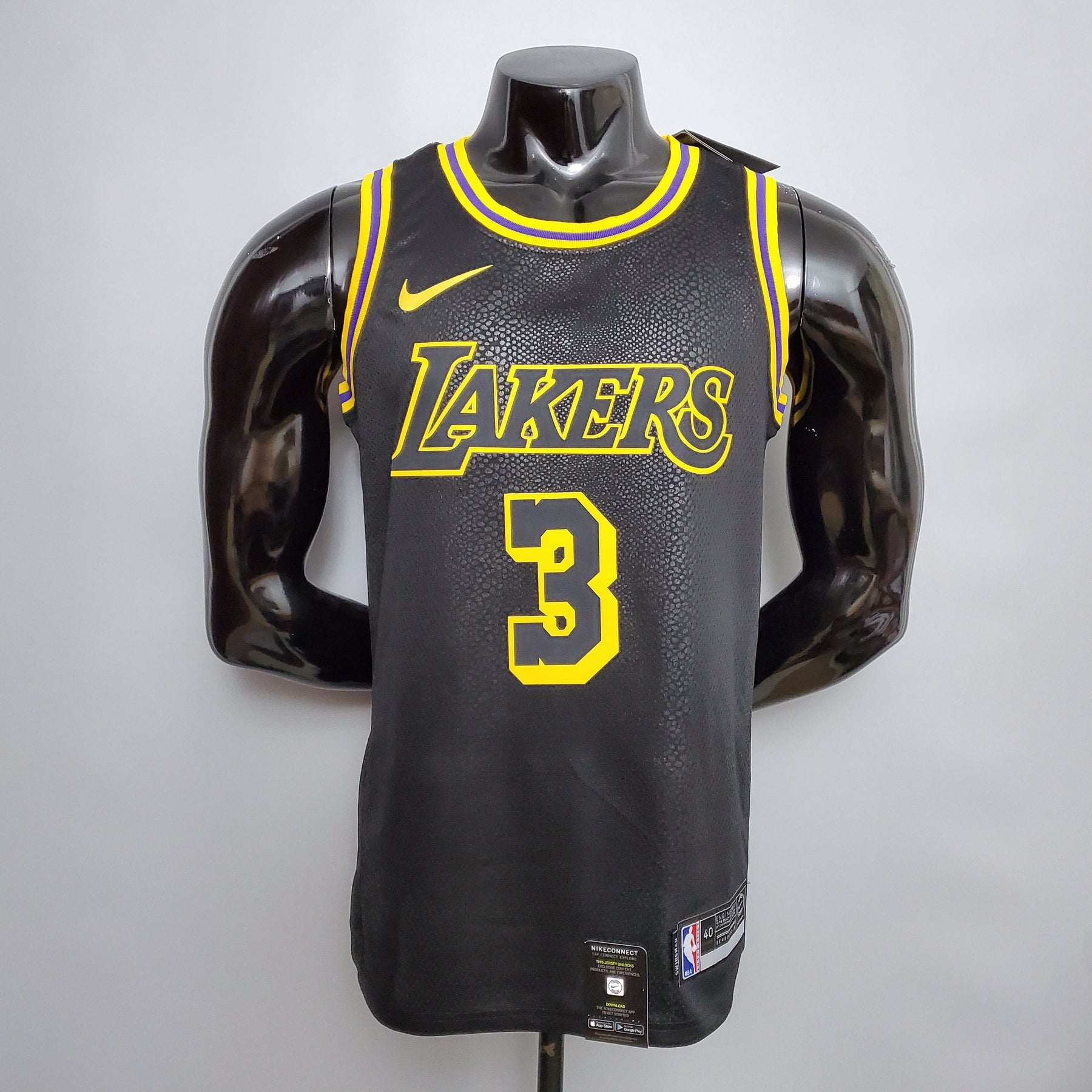 LOS ANGELES LAKERS BLACK MAMBA NBA JERSEY